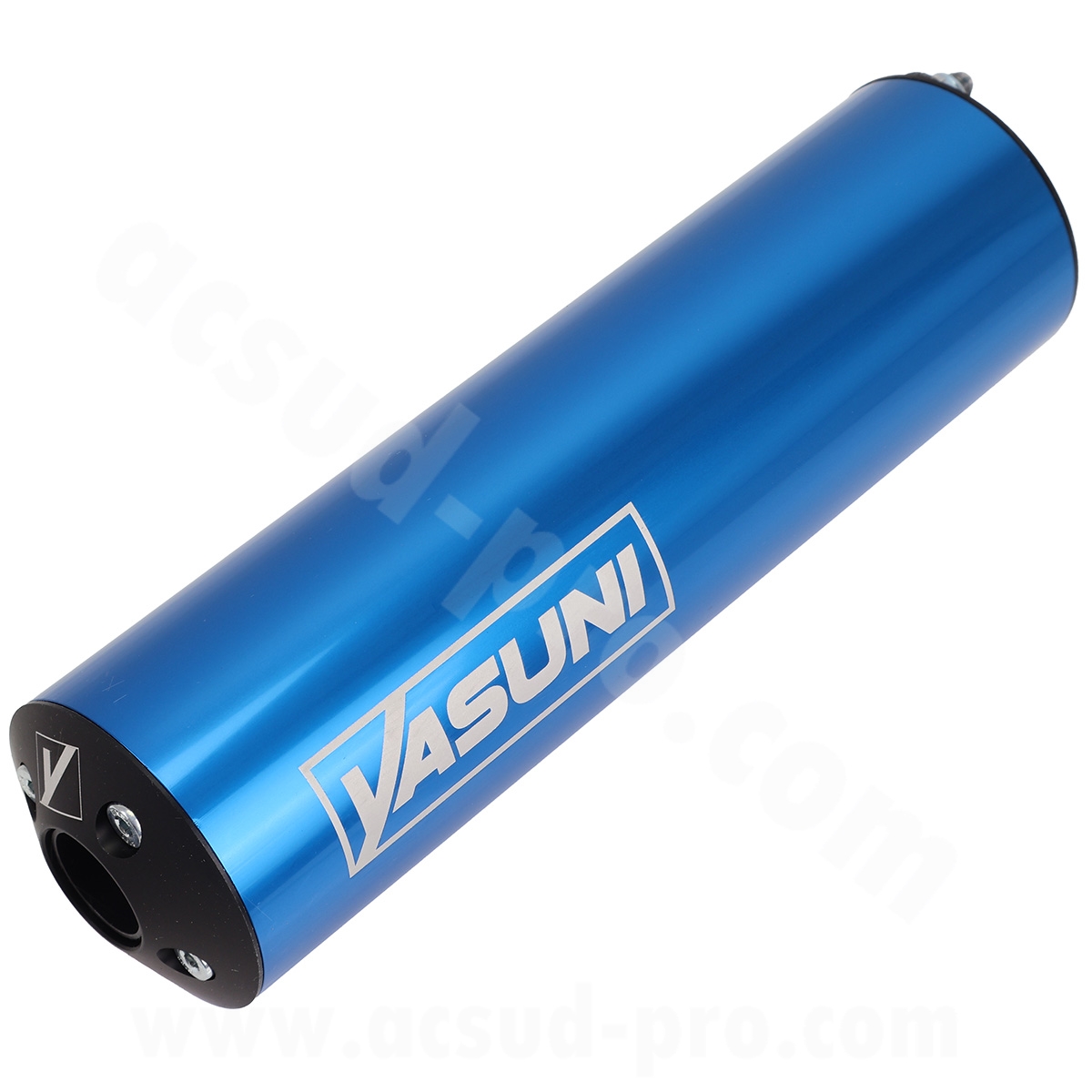 Pot d'echappement yasuni passage haut droit - cross ML 2T alu adapt. sherco 50SE-R. 50SE-RS. 50SM-R. 50SM-RS (tub807td-d72) - vue 2