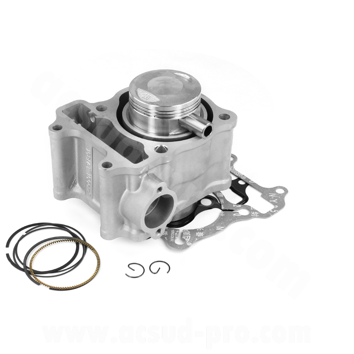 Cylindre maxiscooter RB max fonte adapt. honda SH / dylan / pantheon 150 Ø57.5MM 2001-2012 ( axe Ø14) OEM 12100-kgg-910
