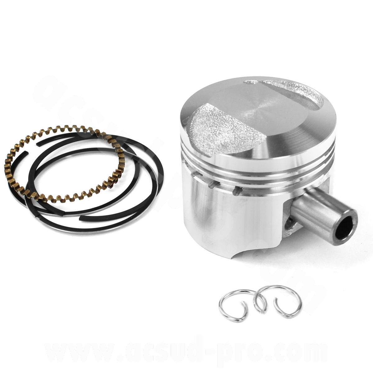 Piston scooter TNT adapté Peugeot Kisbee / Django 50 cc 4T (axe 10 mm Ø 39 mm)