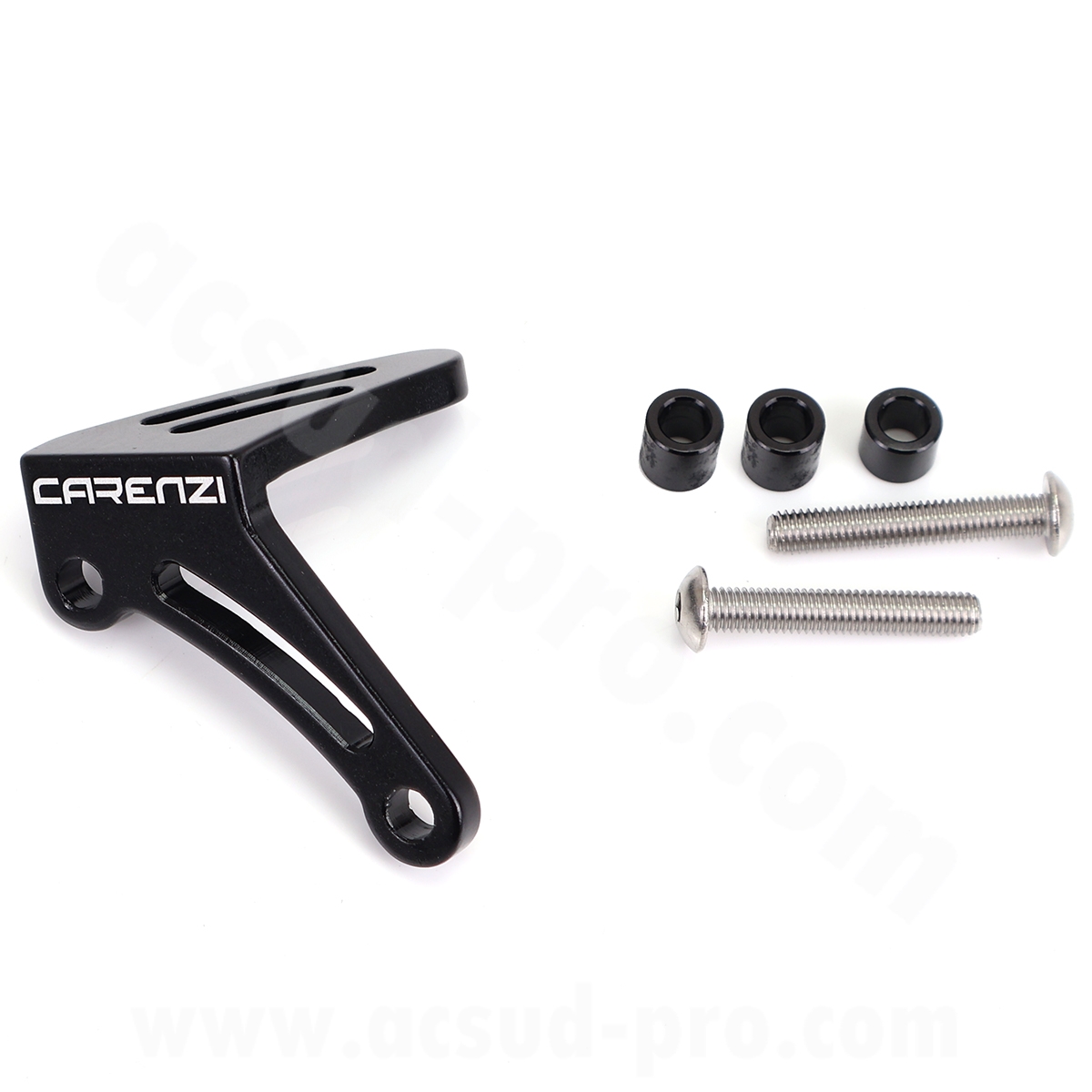 Butée biellette embrayage aluminium Carenzi Evo adaptable AM6 noir