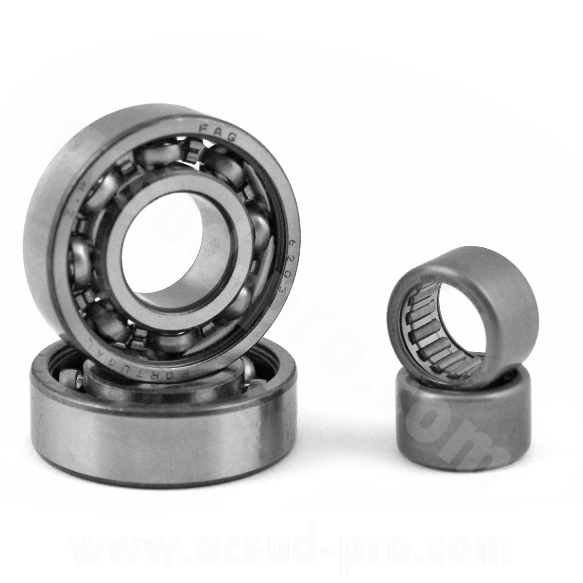 Kit roulements boîte de vitesses Derbi Senda / GPR / Gilera 50 SMT / RCR (moteur Euro 2 / Euro 3)