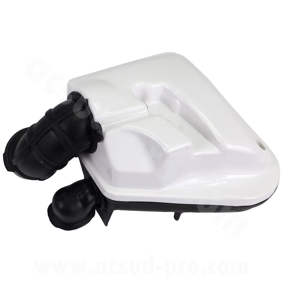Boitier filtre a air complet adapt. MBK nitro 50 / ovetto / yamaha aerox 50 / neos / mach g ( OEM : 5br-e4410-3000) blanc - vue 2