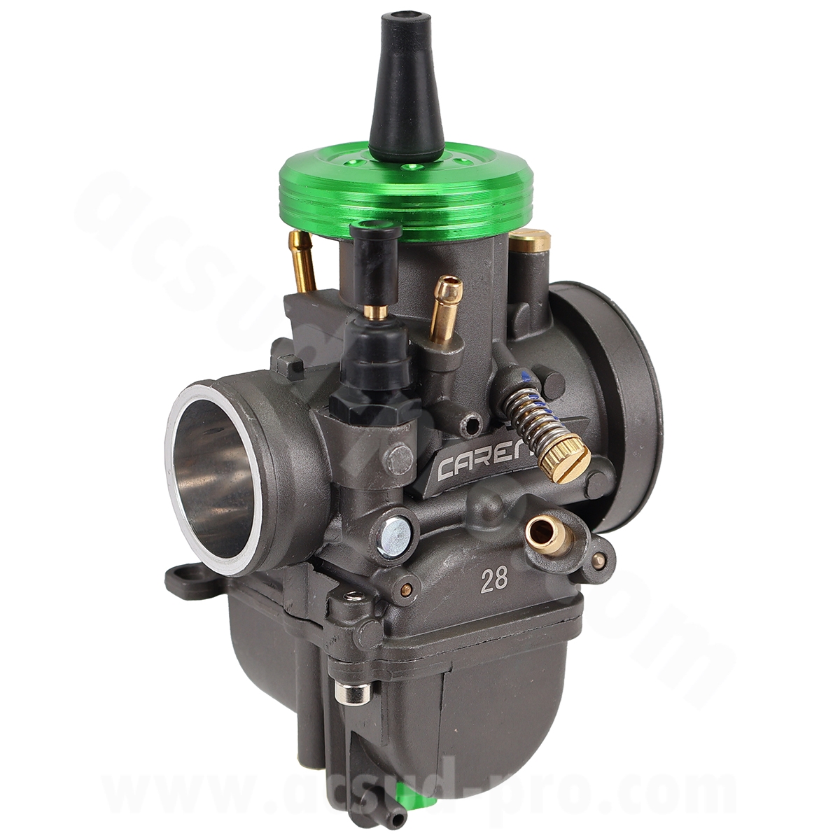 Carburateur type PWK Carénzi 28 Evo noir - vue 2