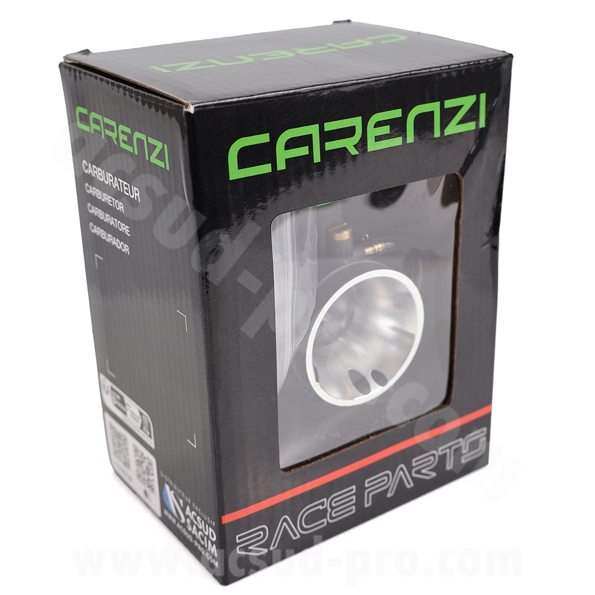 Carburateur type PWK Carénzi 28 Evo noir - vue 4
