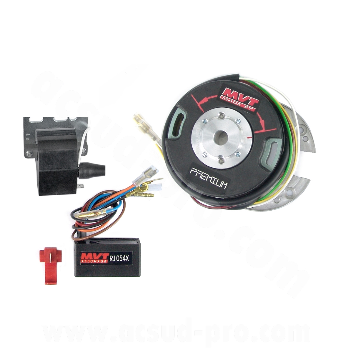 Allumage électronique MVT premium rotor interne avec lumière adapté Derbi Senda (PREM11)