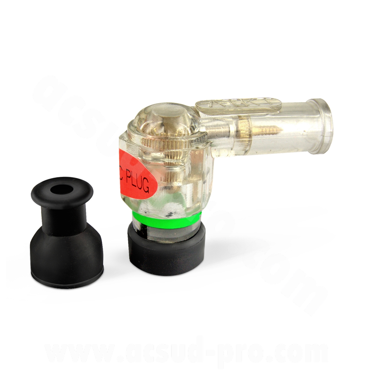 Antiparasite et capuchon de bougie transparent