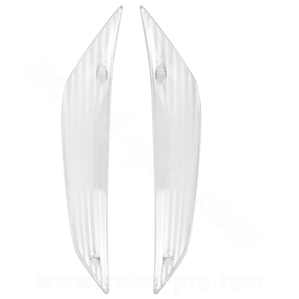 Cabochon clignotant TNT transparent adaptable Piaggio Zip 50 cc (lot de 2)
