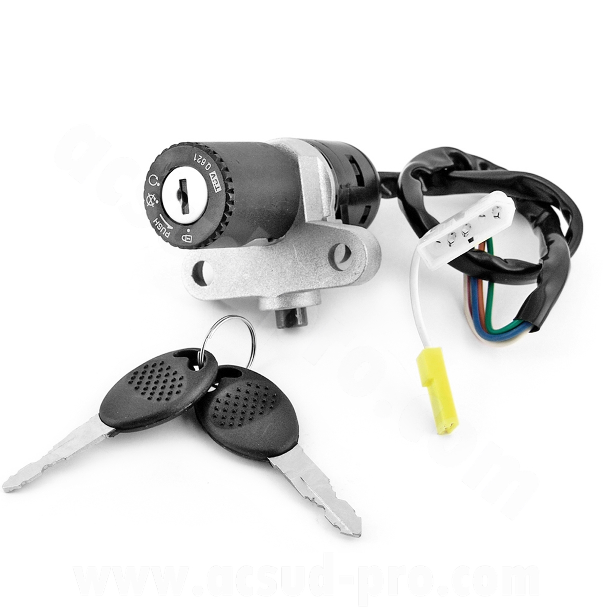Contacteur à clé moto adapté Peugeot XR6 XR7 NK7 XP7 XP6 XPS Tango