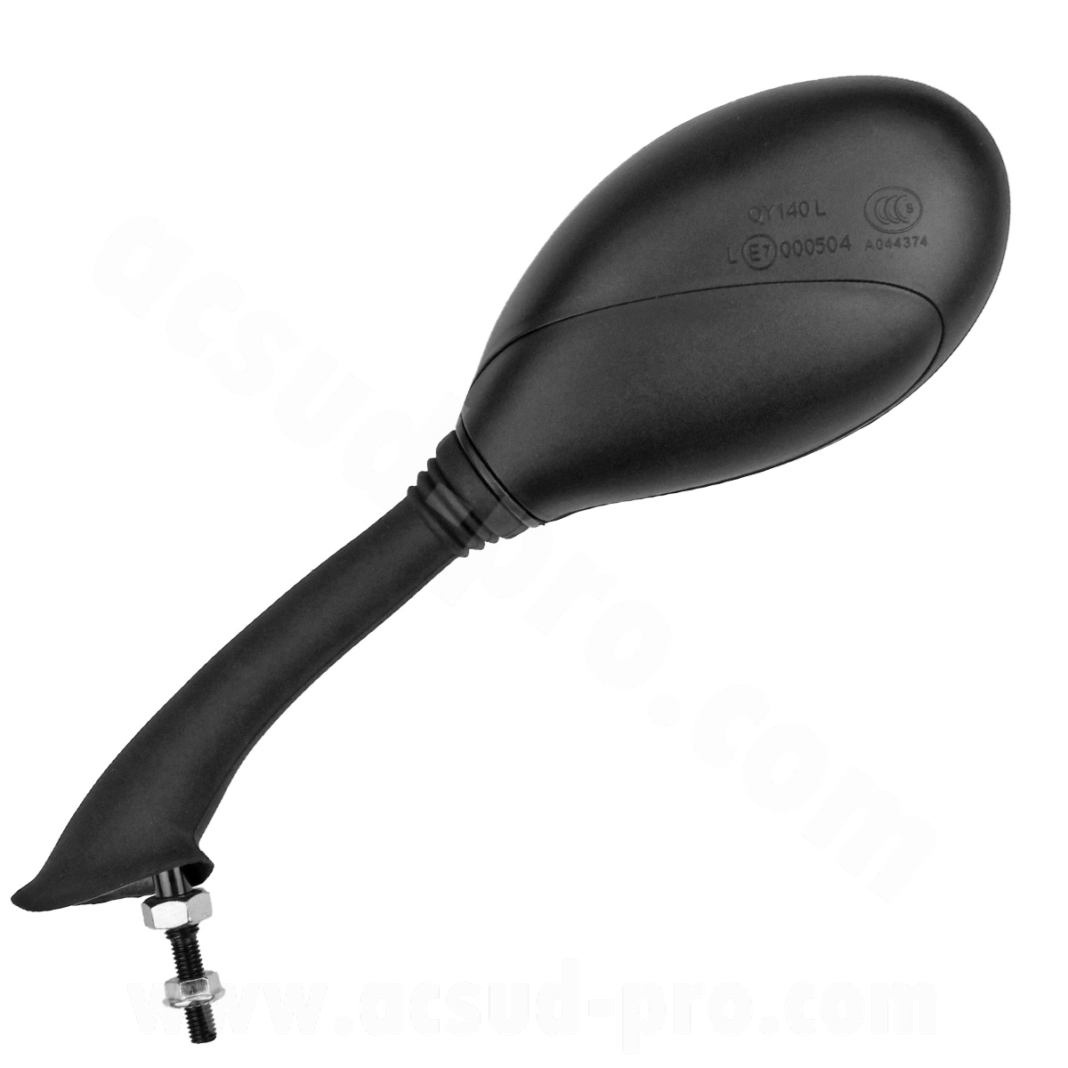 Retroviseur scooter adapt. piaggio 50-125 fly 2005-2011 / derbi 50 boulevard 2009-2014, 125 boulevard 2009-2014 gauche (OEM : CM027001)