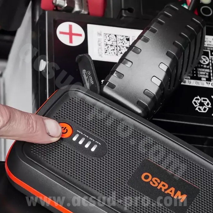 Booster de démarrage moto/maxiscooter/voiture Osram Battery Start 300 12V 13000 mAh - vue 6
