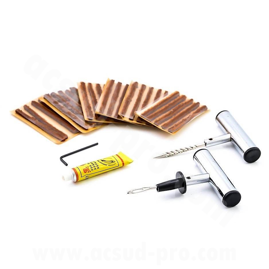 Mallette nécessaire de réparation pneu tubeless à mèche - vue 3