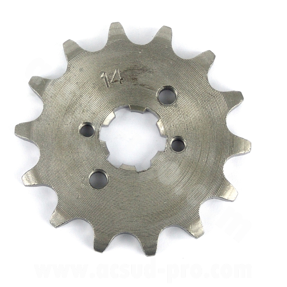 Pignon sortie boîte moto 14 dents 420 Derbi Senda 50 Euro 2 Euro 3
