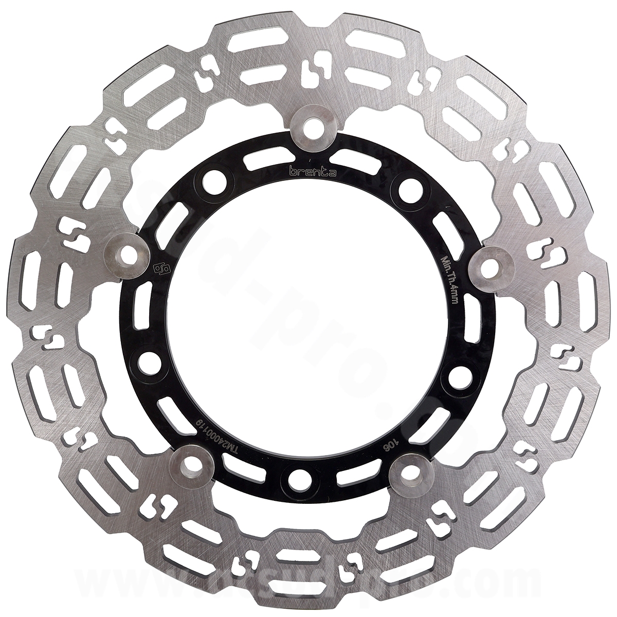Disque de frein avant maxiscooter brenta adapt. suzuki burgman 250 cc 2003-2006 / 400-650 cc 2004-2020 Ø260MM ( OEM : 59211-10g10-000)