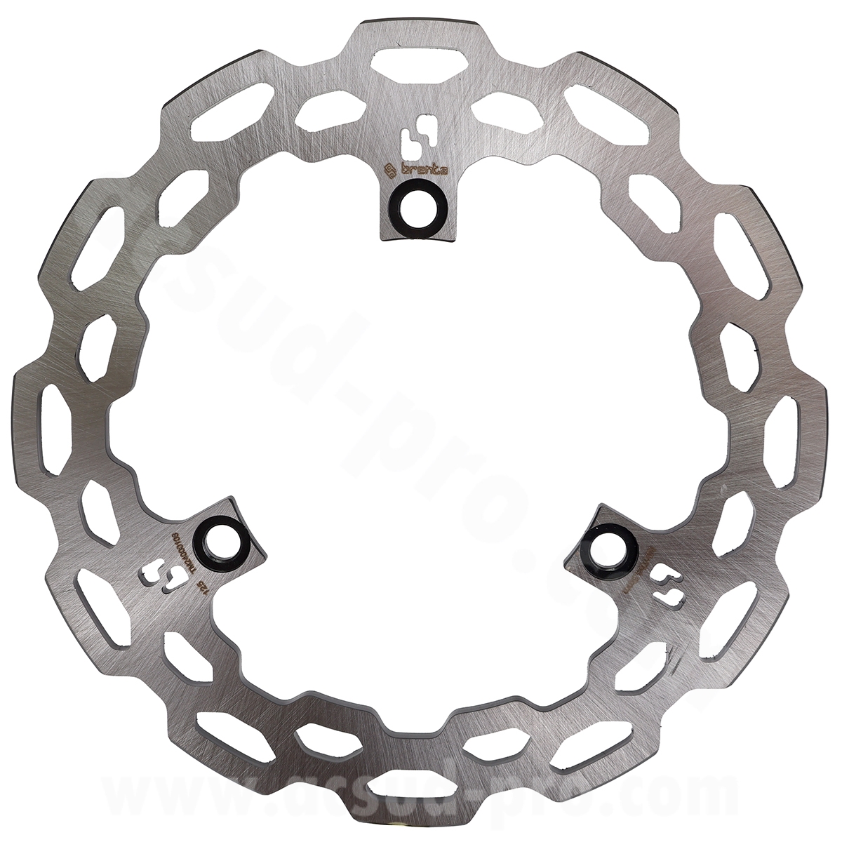 Disque de frein arriere maxiscooter brenta adapt. yamaha XMAX 125 / 250 cc 2014-2017 Ø240MM (OEM : 1b7-2582w-0000)