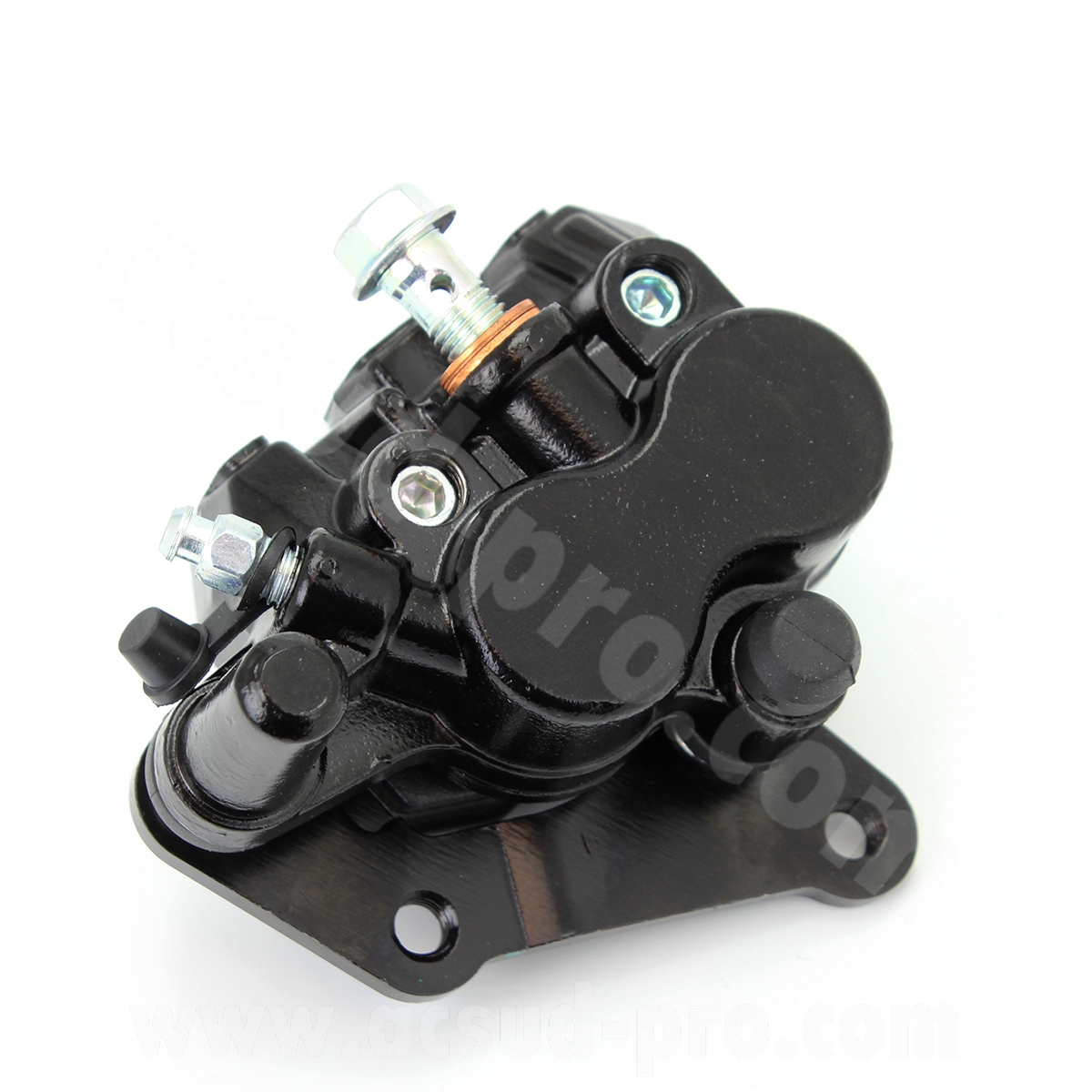 Etrier de frein scooter adapt. piaggio 50 fly, vespa primavera / gilera 50 runner / aprilia 50 SR motard 2013>, sport city 2008> (OEM : 56186R / 666008)