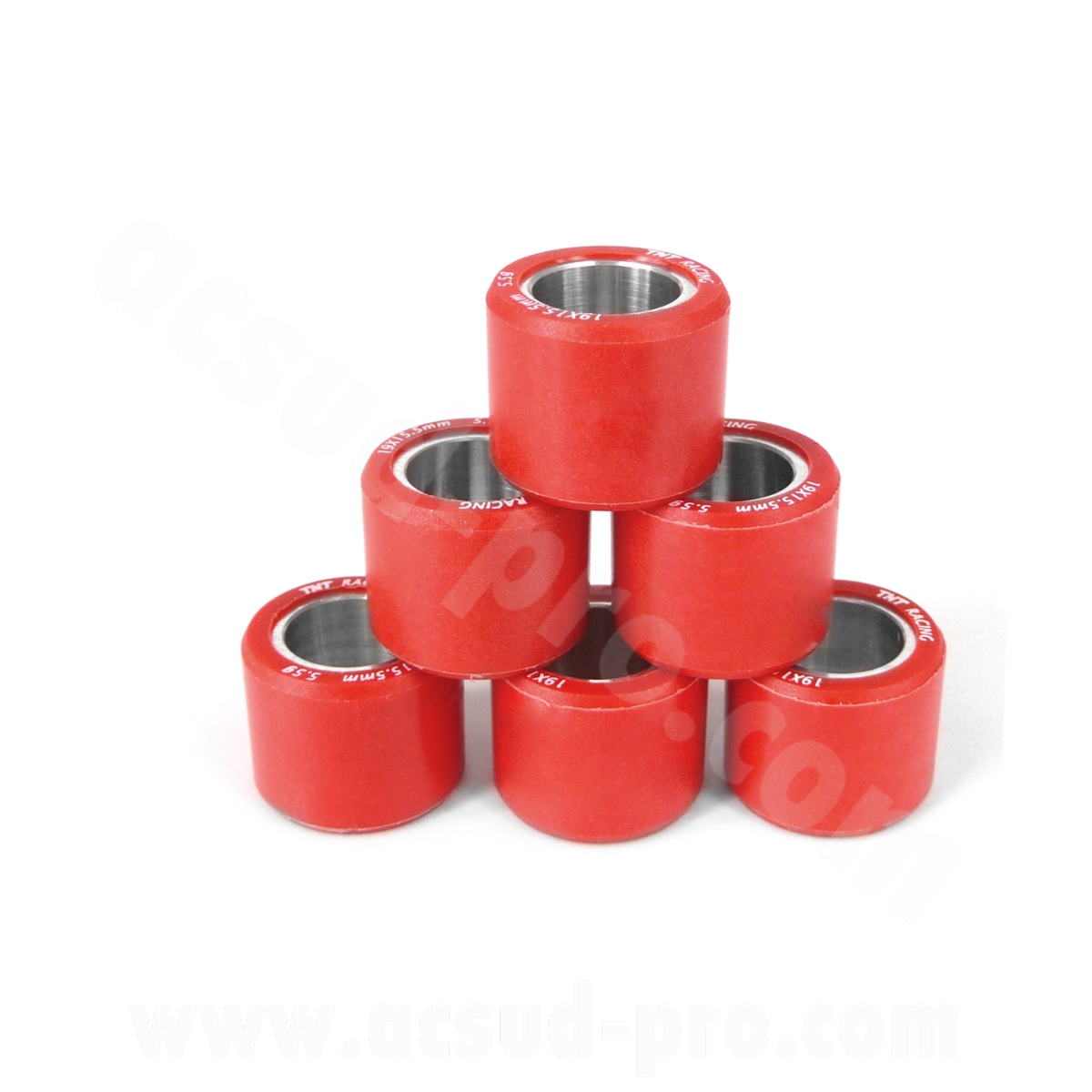Galet variateur Carenzi Ø19 x 15.5 5.5G Piaggio Typhoon / Stalker / Runner