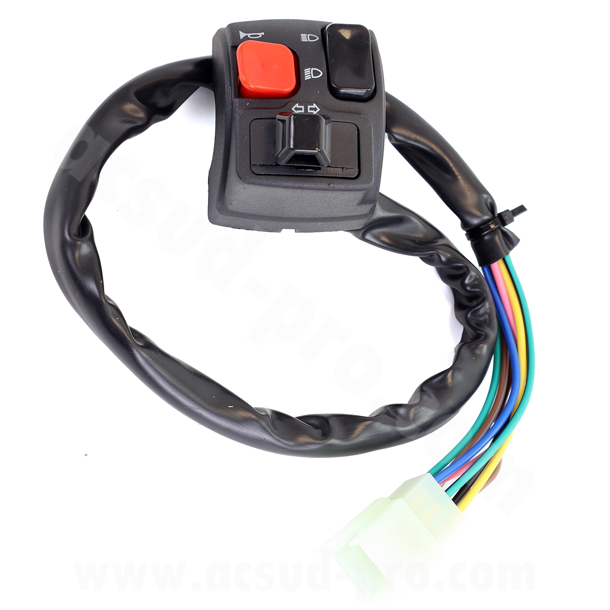 Commodo gauche adaptable Derbi Senda DRD/Xtrem/Racer et Rieju MRT