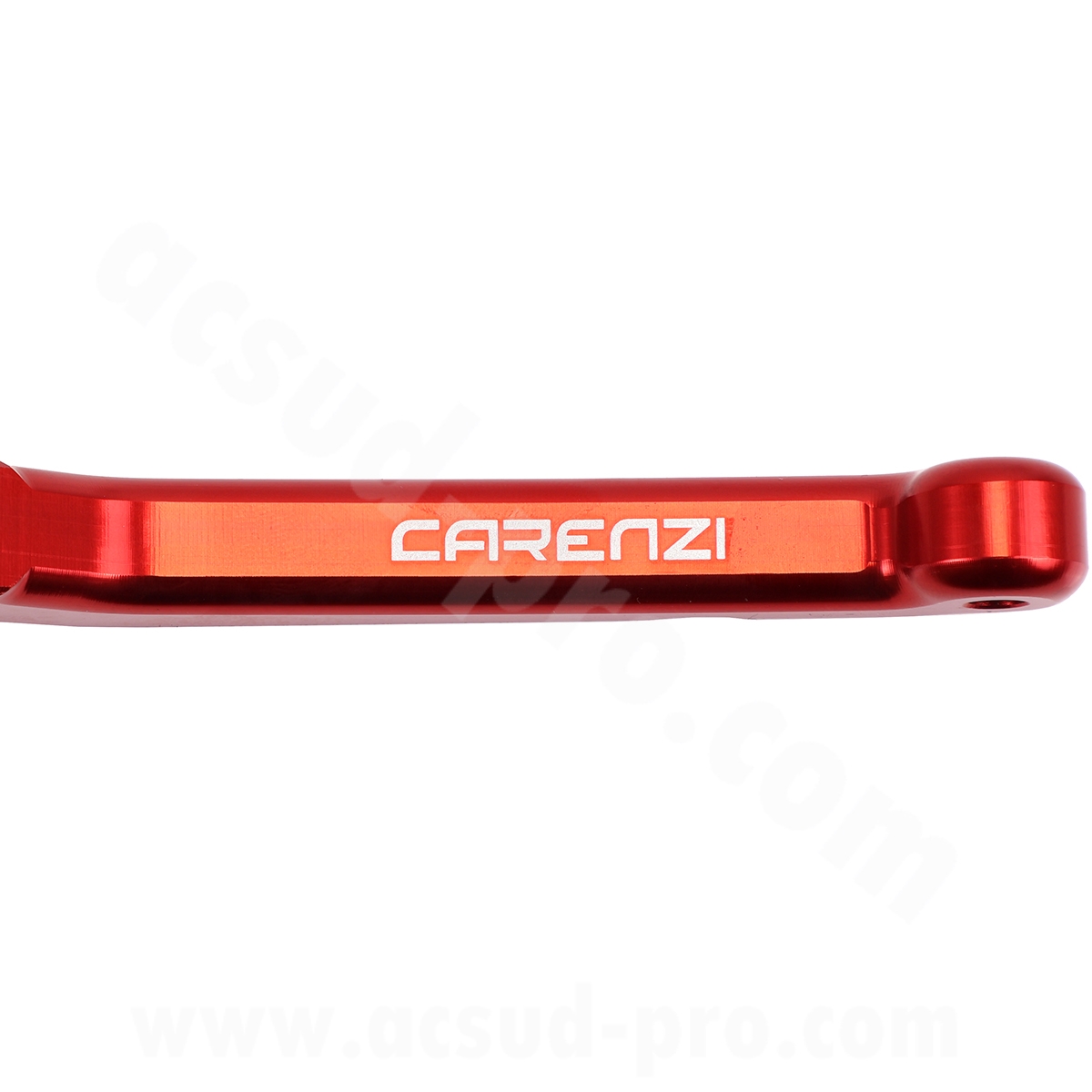 Levier scooter CNC Carenzi adaptable MBK Booster 2004+ Stunt Rocket Mach G rouge (la paire) - vue 2