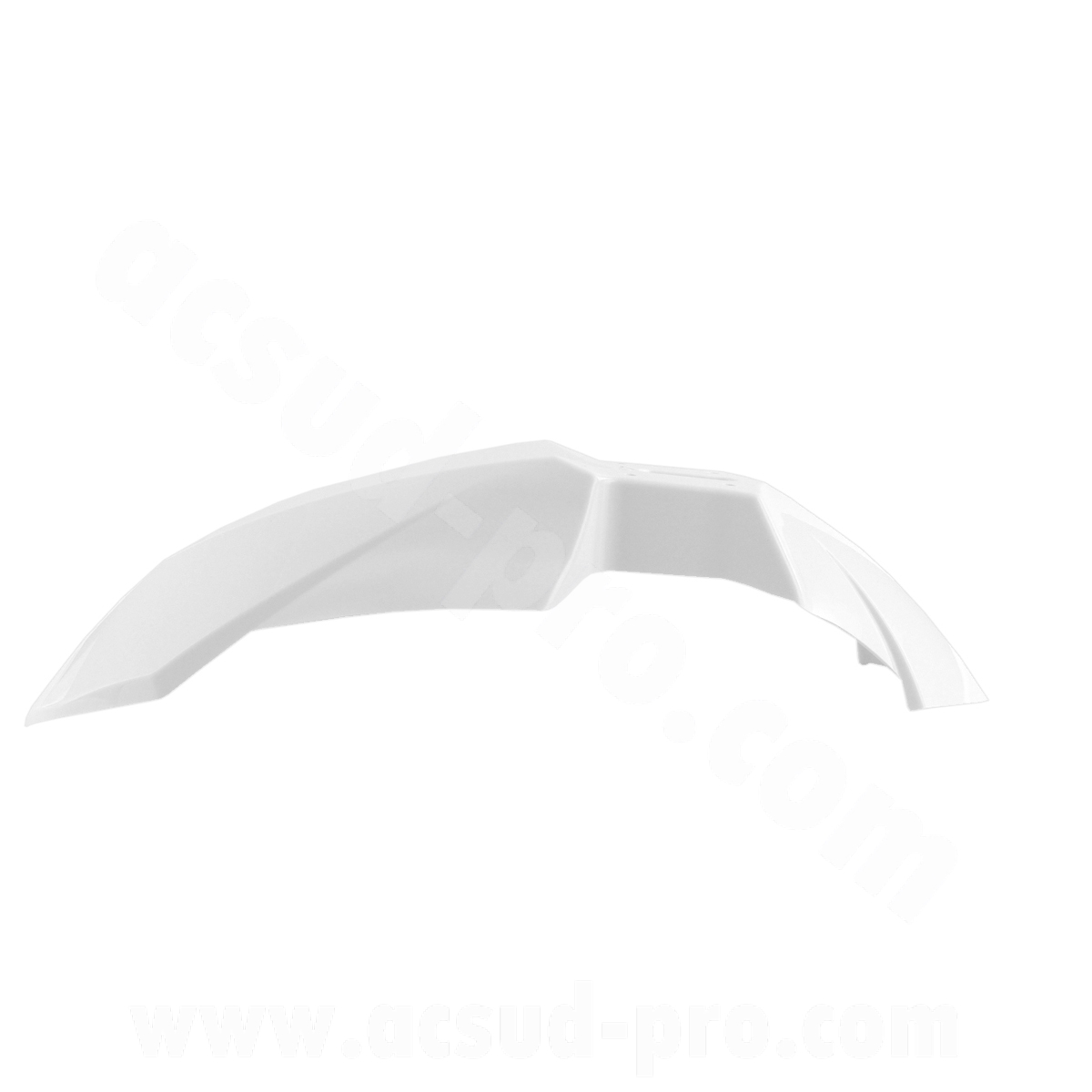 Garde-boue avant adapté Derbi Senda DRD/Xtrem 2000-2011 blanc