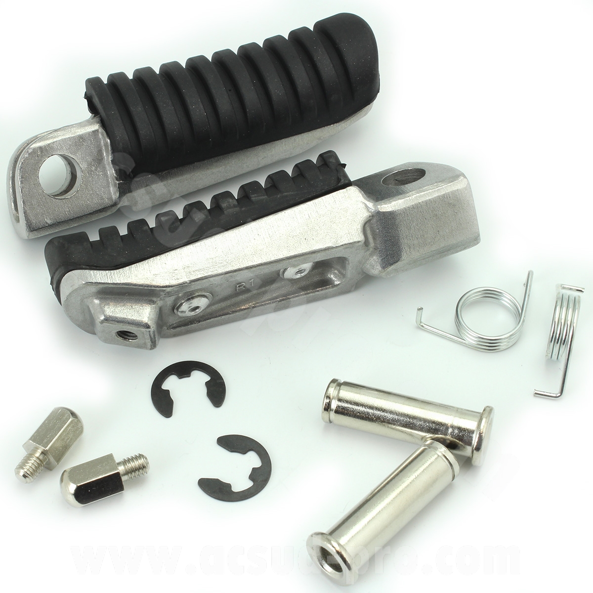 Repose-pieds moto OPM adaptable Kawasaki la paire