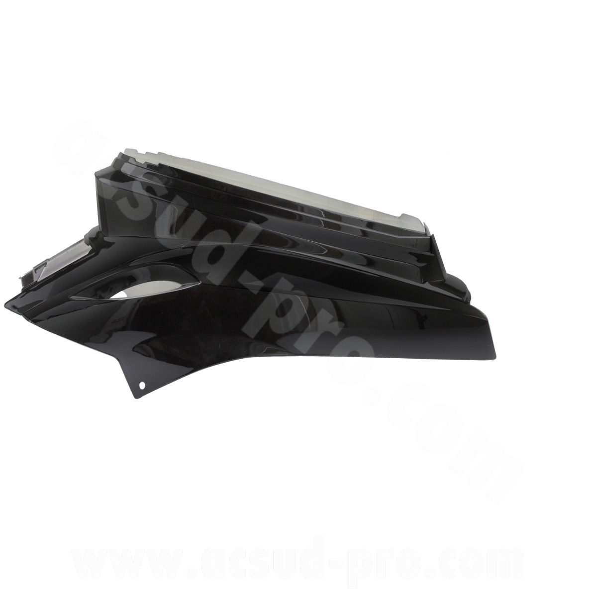 Coque arrière MBK Booster / Yamaha BWS 50 2004+ noir métal