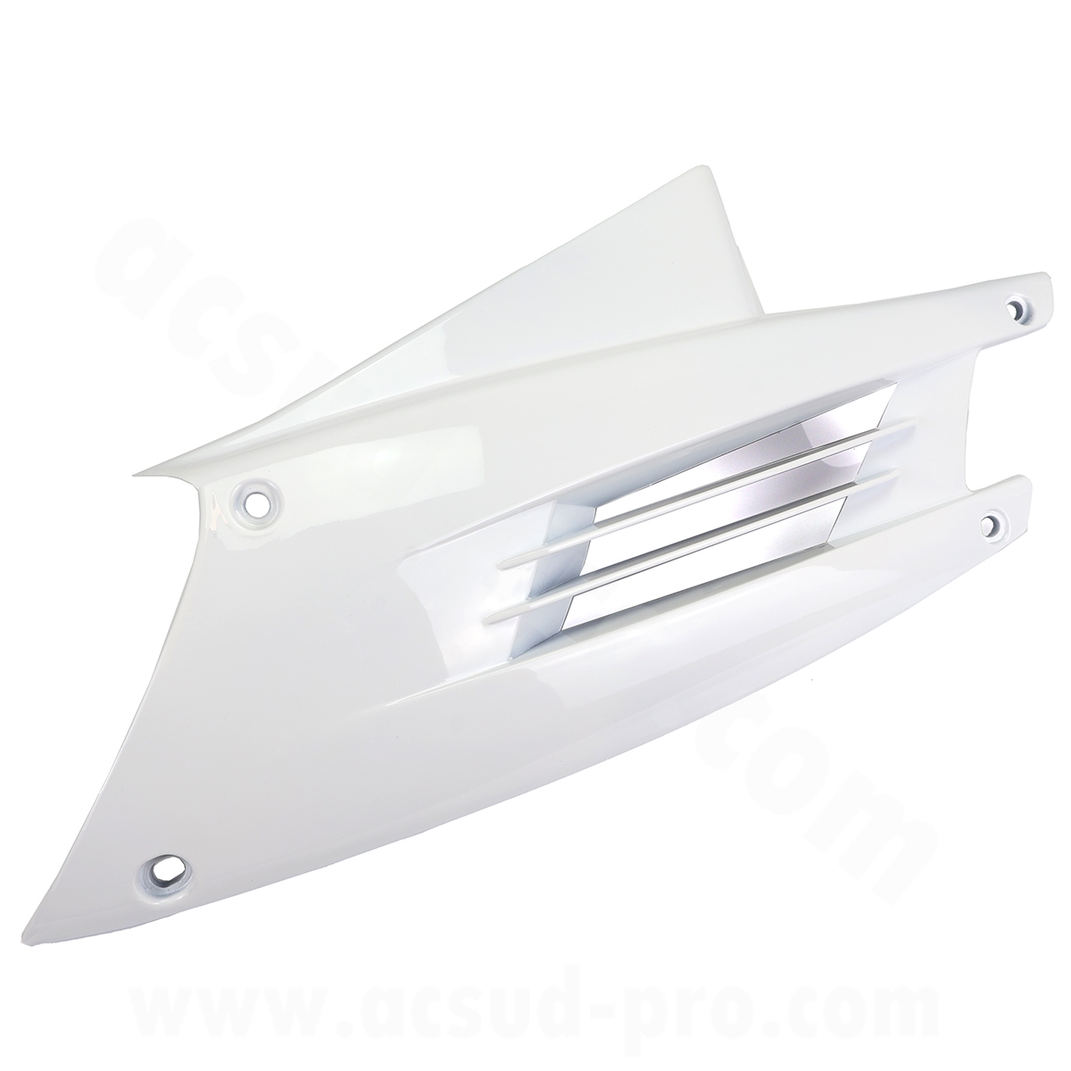 Carénage moteur droit adapté Peugeot Speedfight 2 blanc