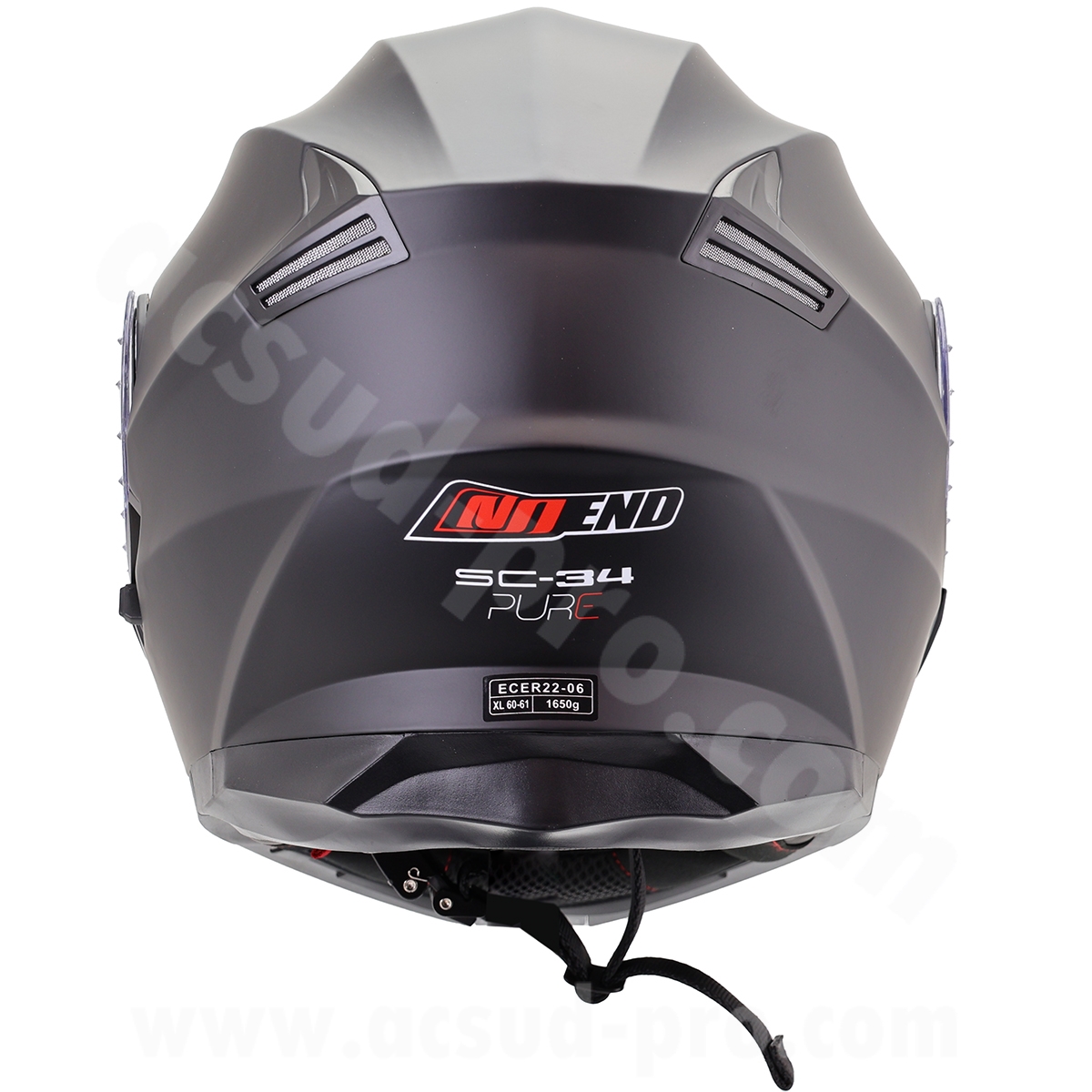 Casque modulable noend SC-34 double écran noir mat XS - vue 6