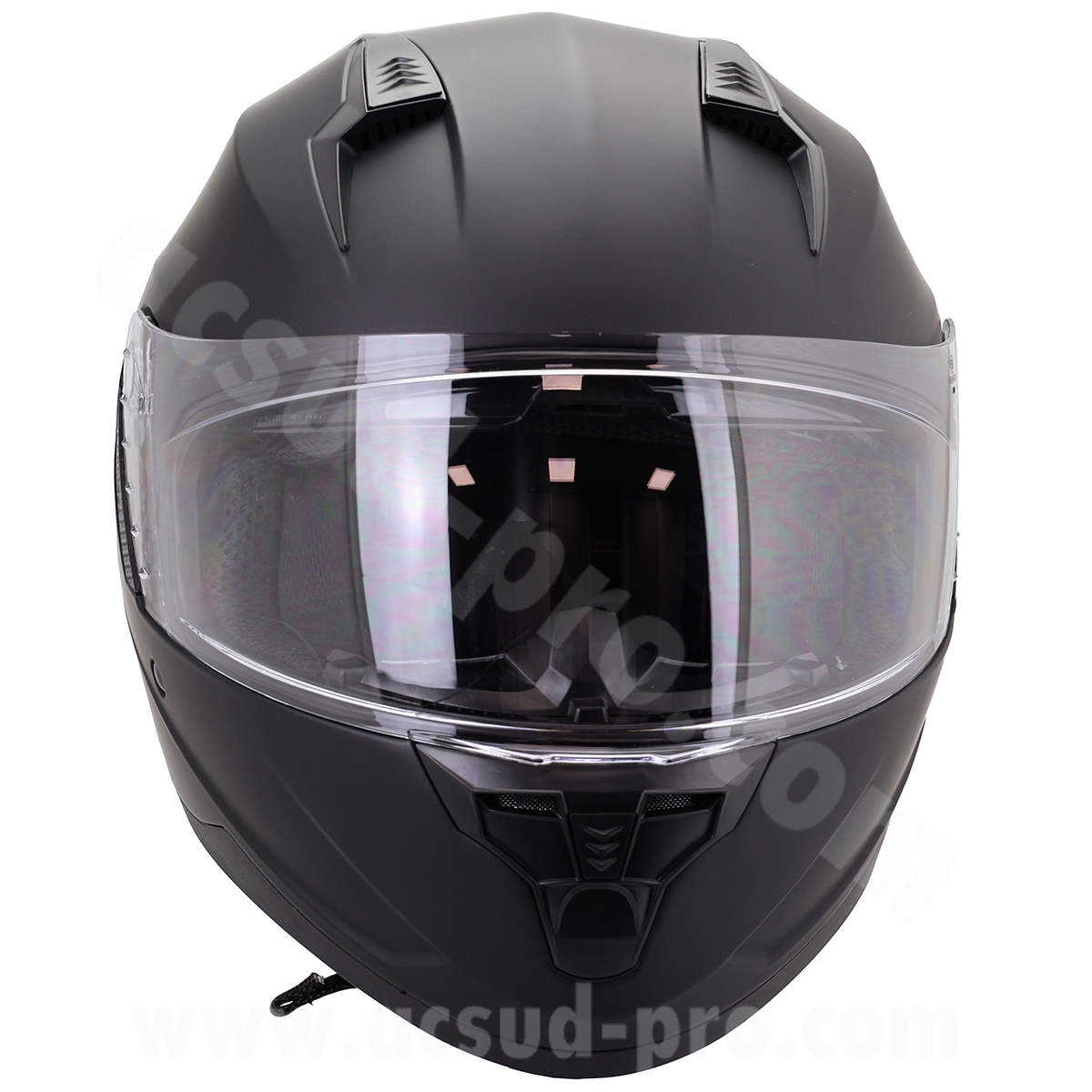 Casque intégral double écran SC-33 noir mat XS - vue 3