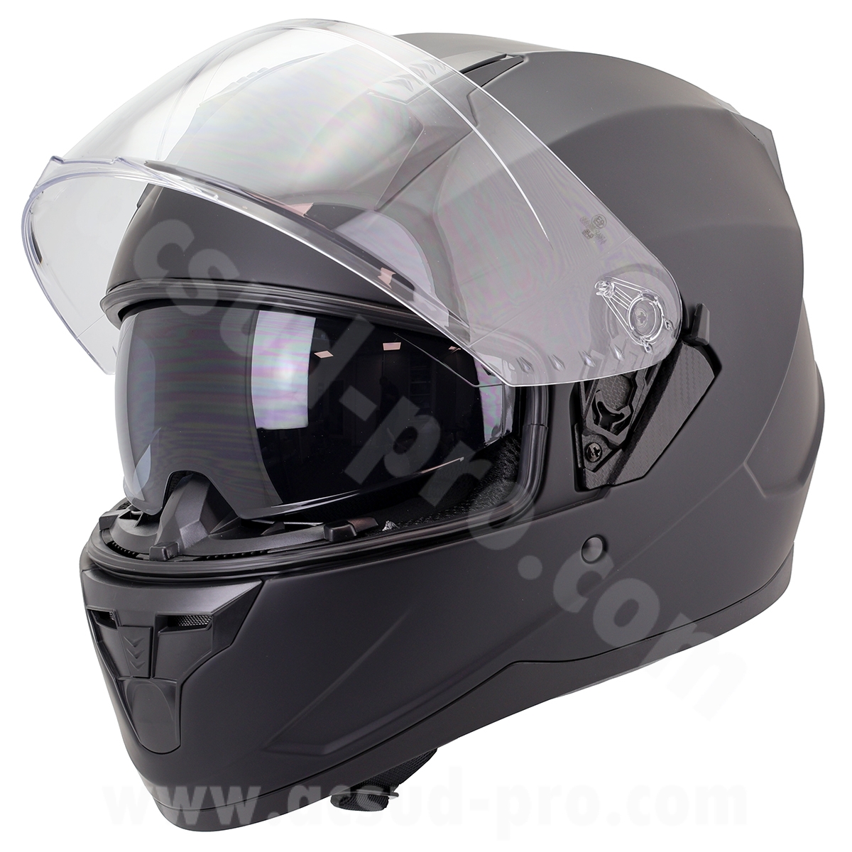 Casque intégral double écran SC-33 noir mat XS - vue 7