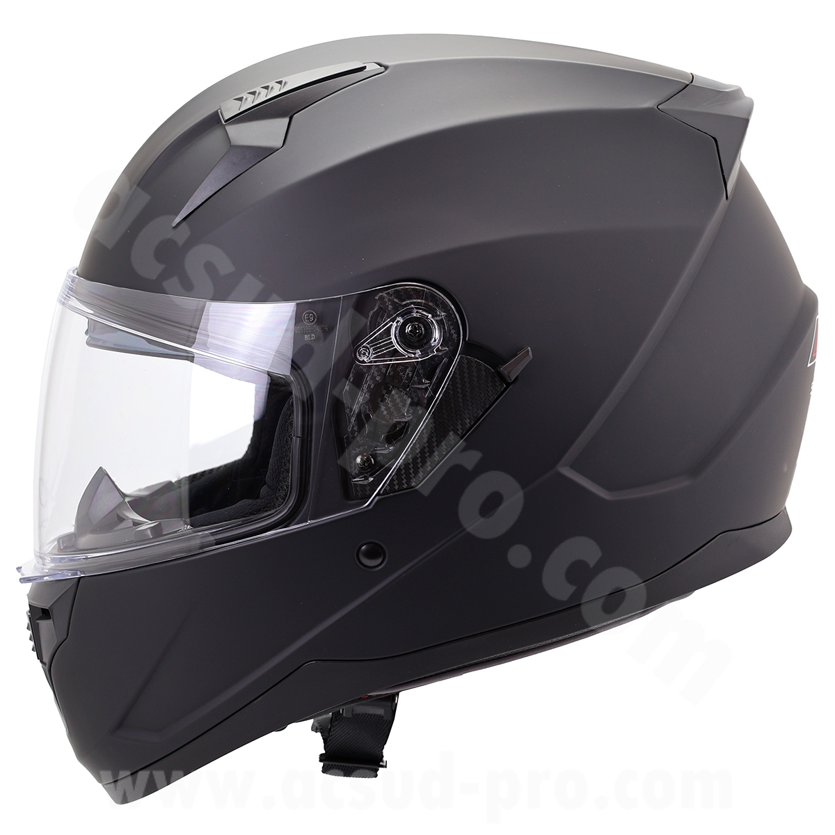 Casque intégral double écran SC-33 noir mat M - vue 2
