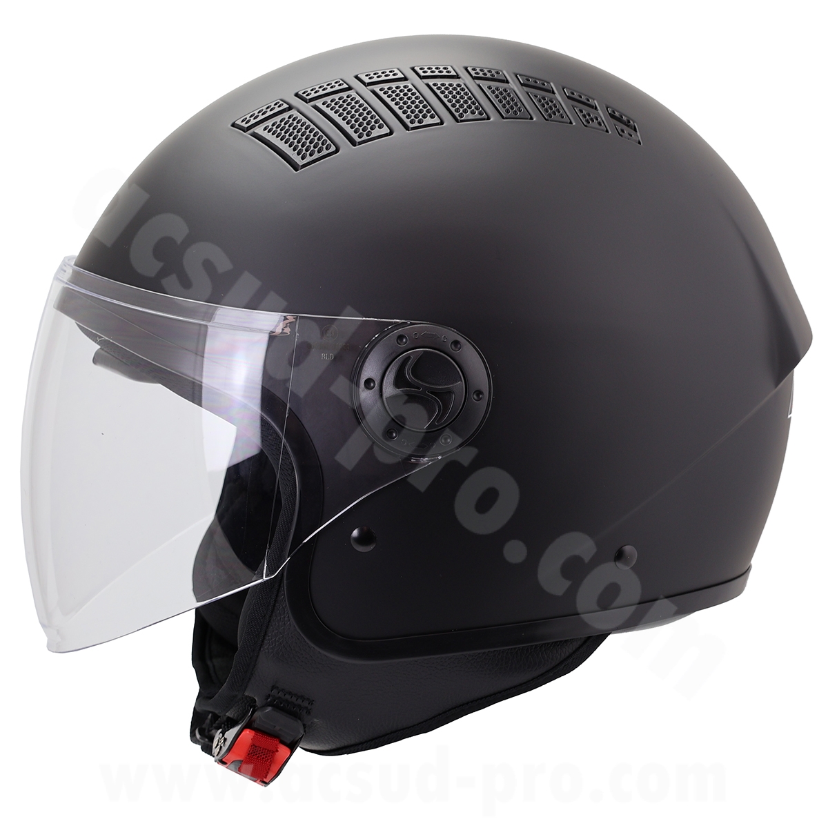 Casque jet SC-31 noir mat XS - vue 2