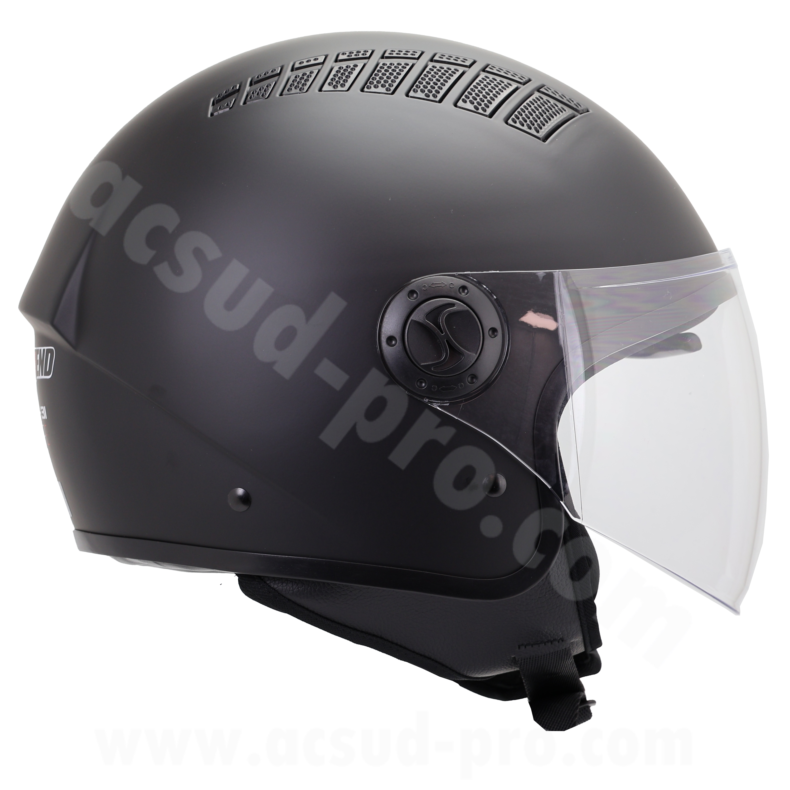 Casque jet SC-31 noir mat M - vue 5