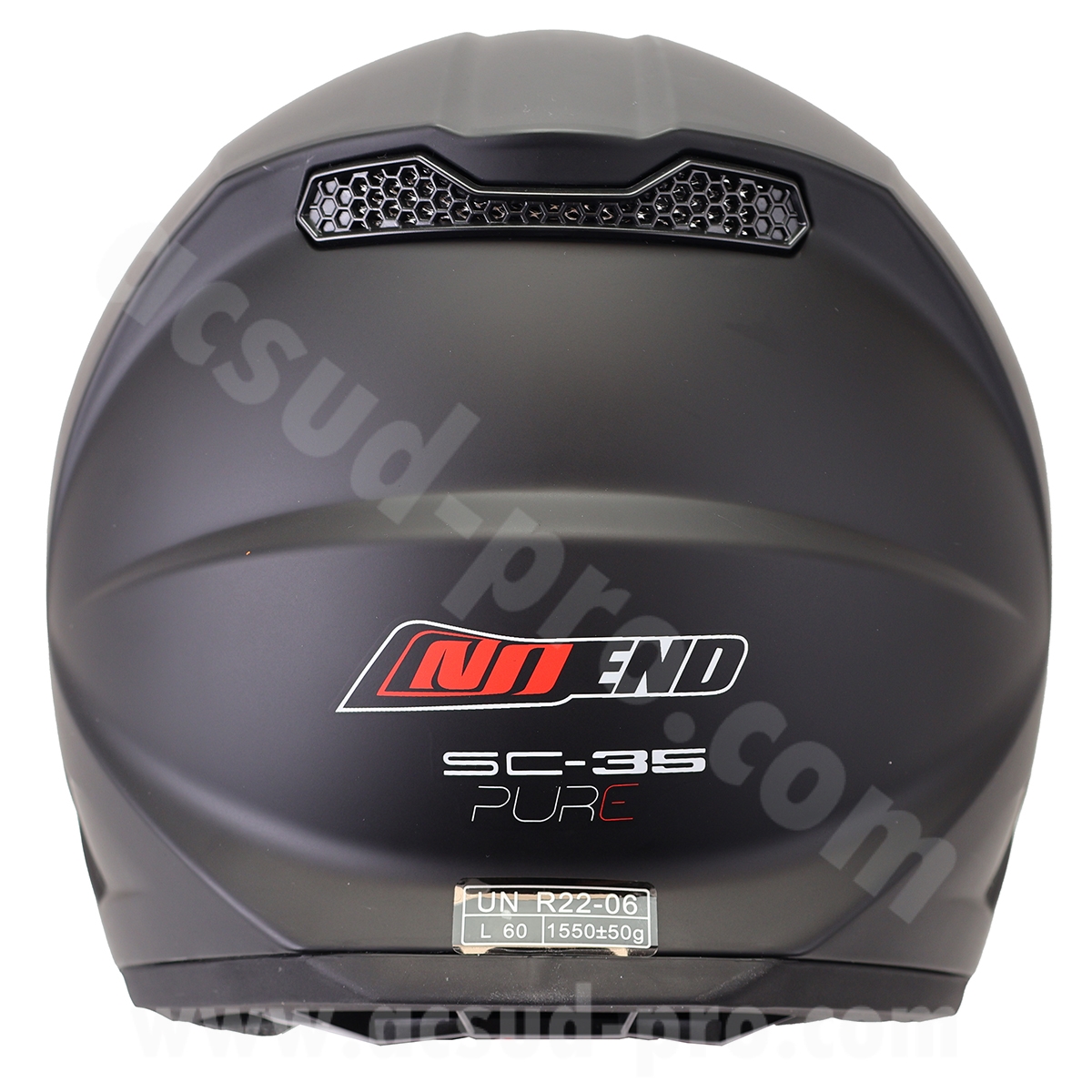 Casque cross enfant SC-35 noir mat - vue 6