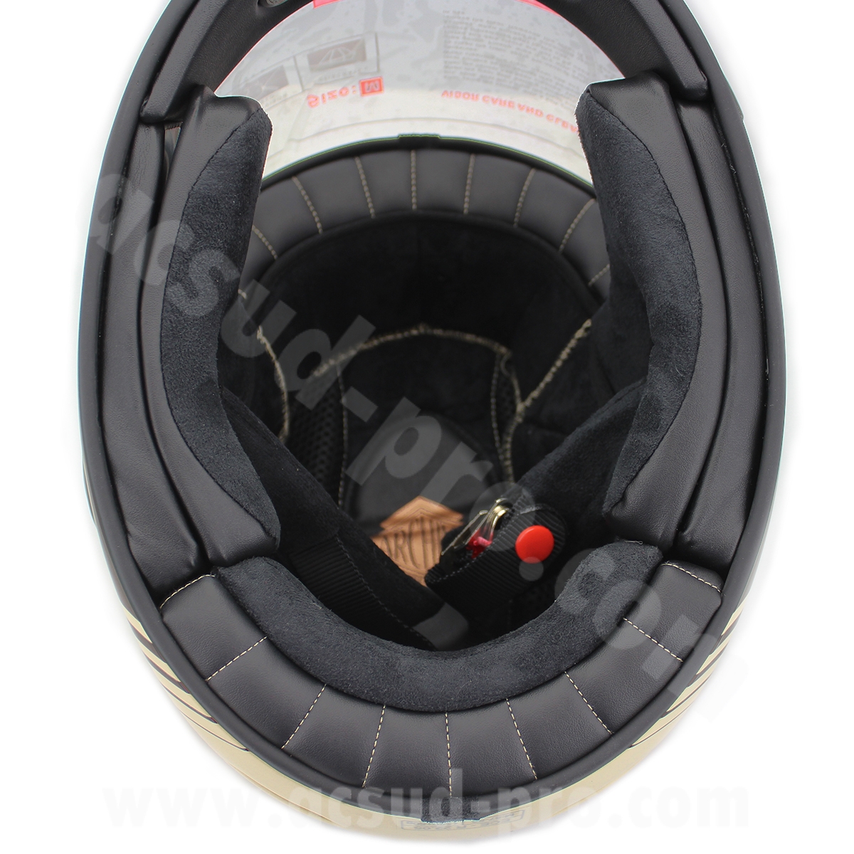 Casque intégral Archive Vintage The Legend fibre brown taille XXL - vue 8