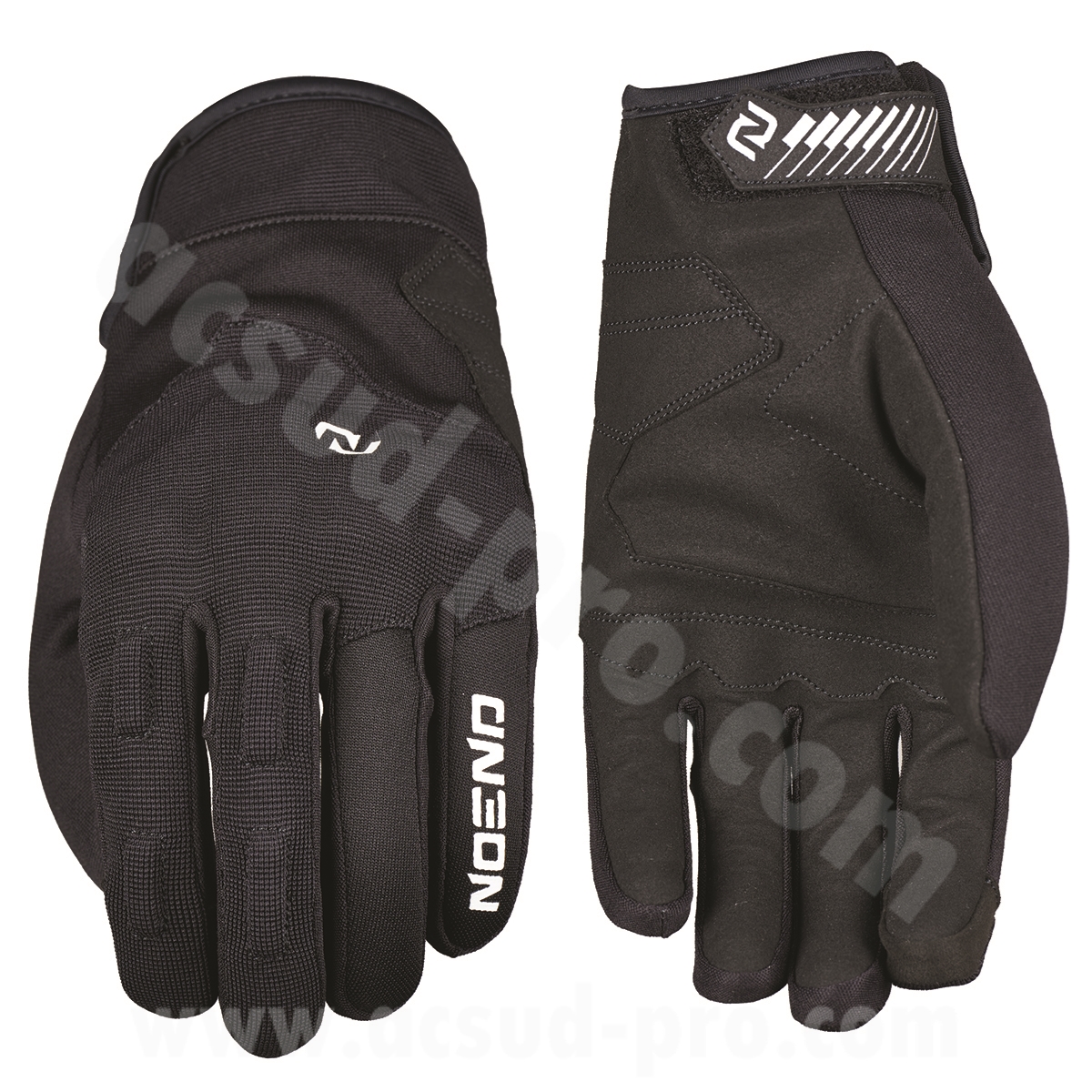 Gants Noend Urbanizer coques black white XS (certification EN 13594:2015)