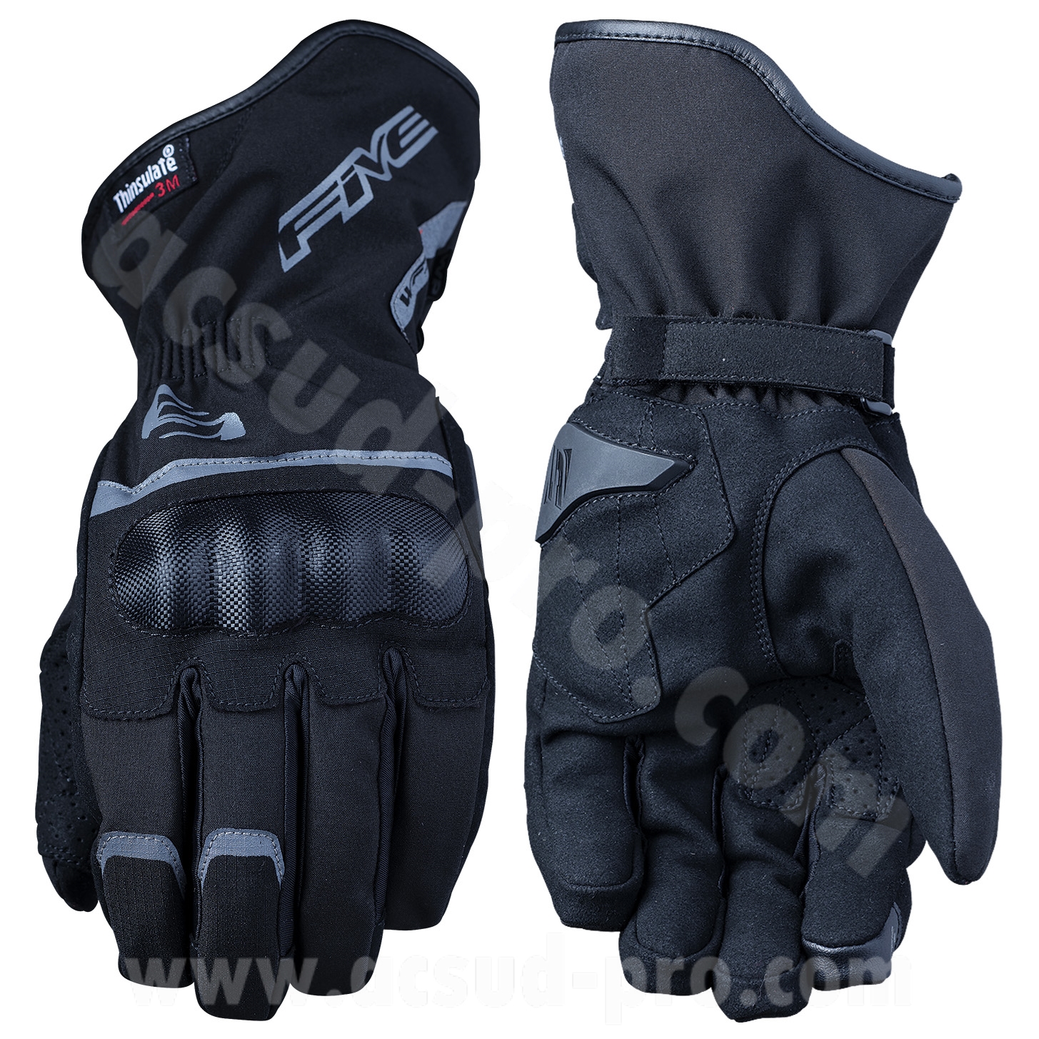 Gants five hiver WFX3 WP (homologation en13594-2015) black taille m