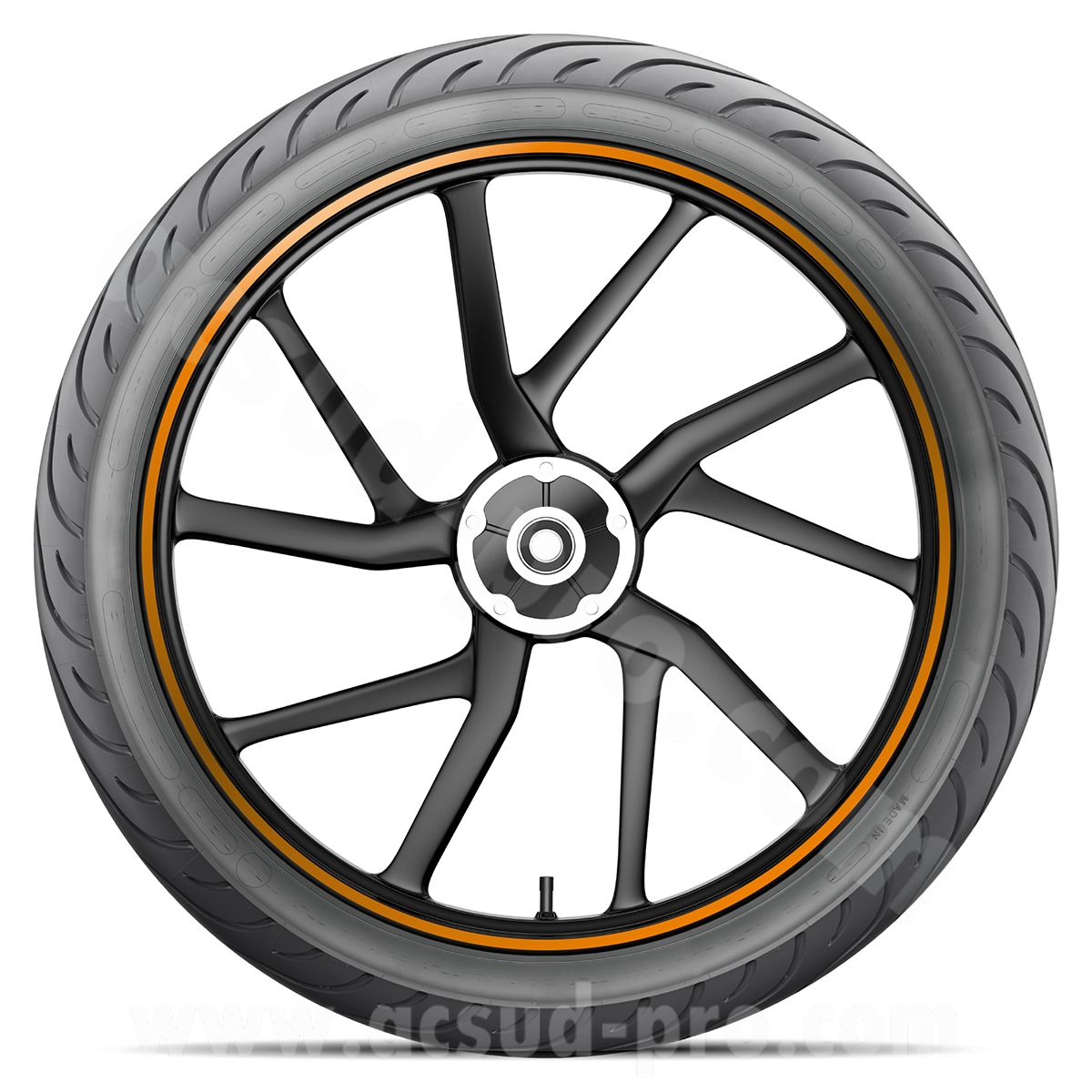 Liseré réfléchissant orange 17" - vue 2