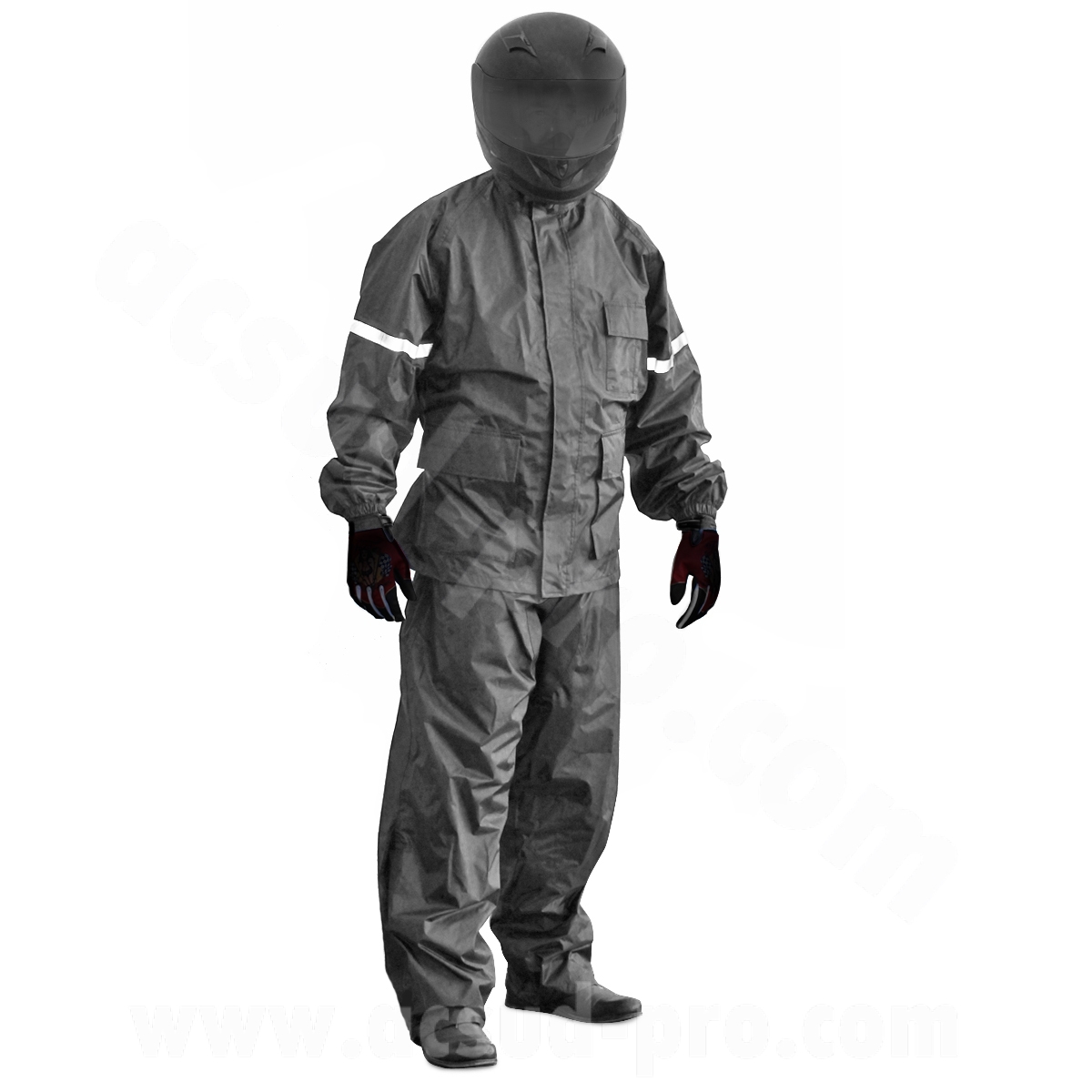 Ensemble pluie OPM noir taille S (veste + pantalon)