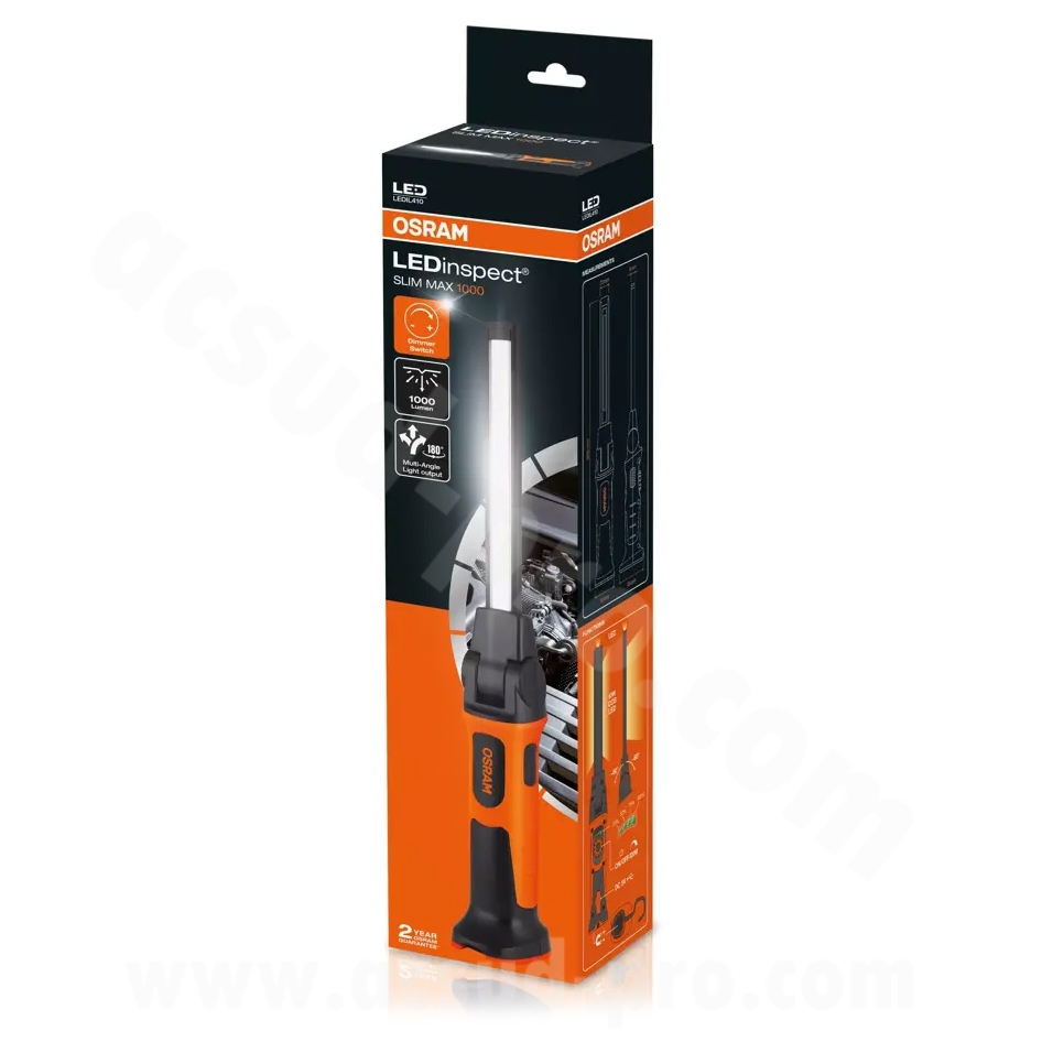 Lampe atelier LED Osram Slim Max 1000 Pro rechargeable USB 1000 lm 6000K - vue 7