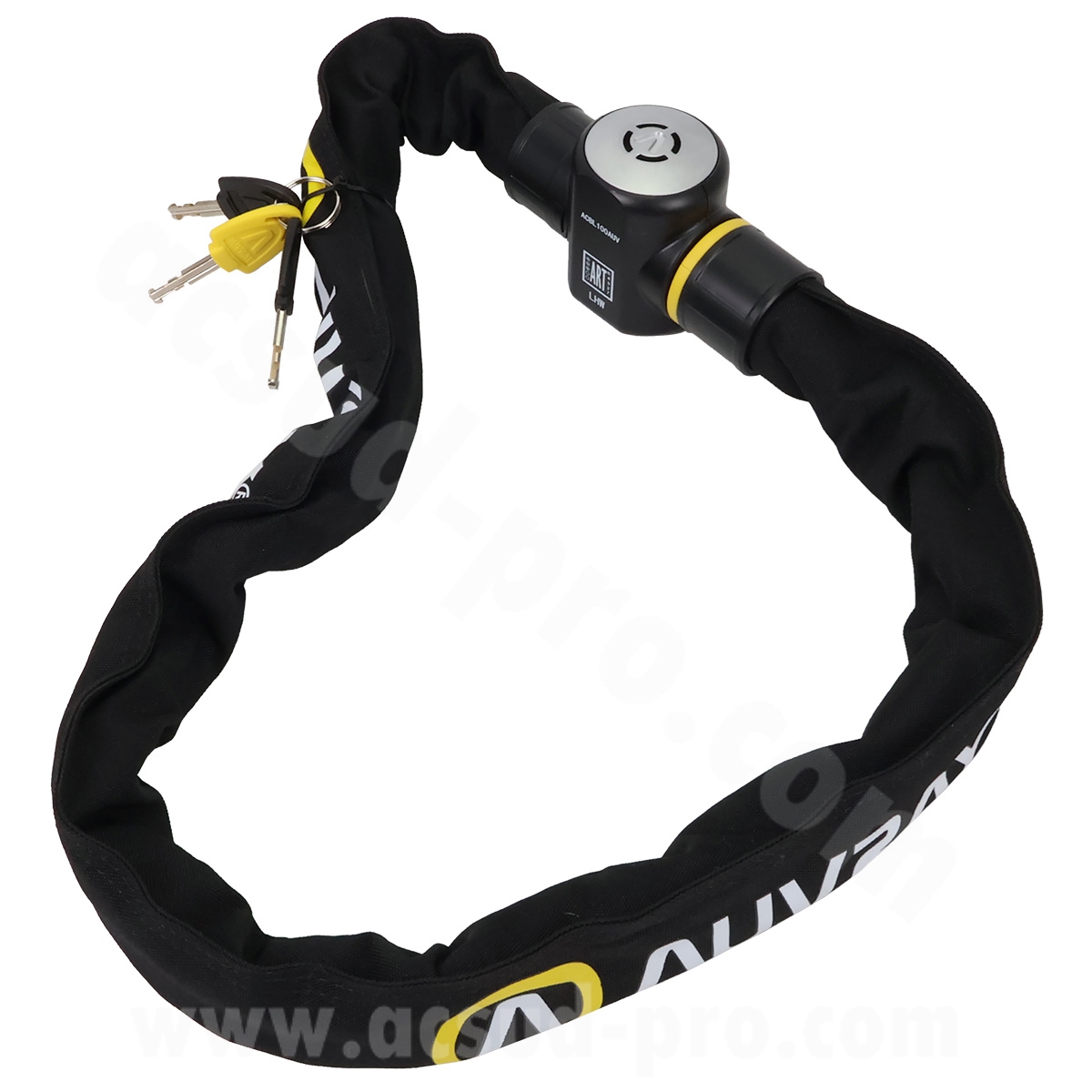 Chaîne antivol C-Bloc Alert Pro 100 Ø10 mm Auvray classe Art*** 120 dB - vue 2