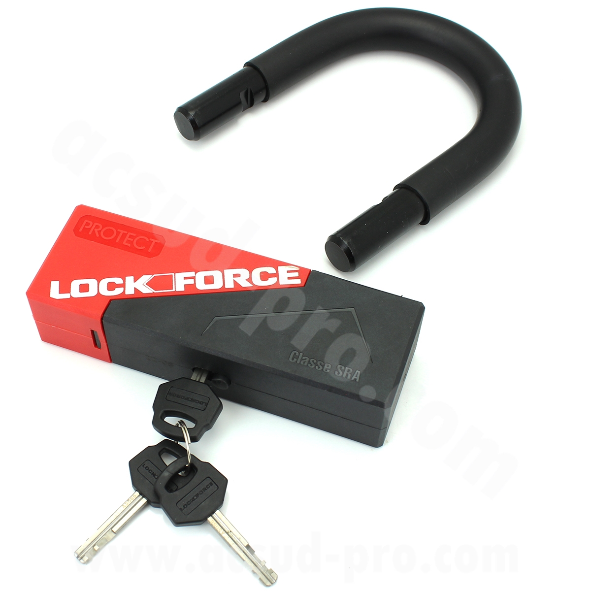 Antivol en U Lockforce Protect 90 x 84 Ø19 - 3 clés (homologué SRA) - vue 3
