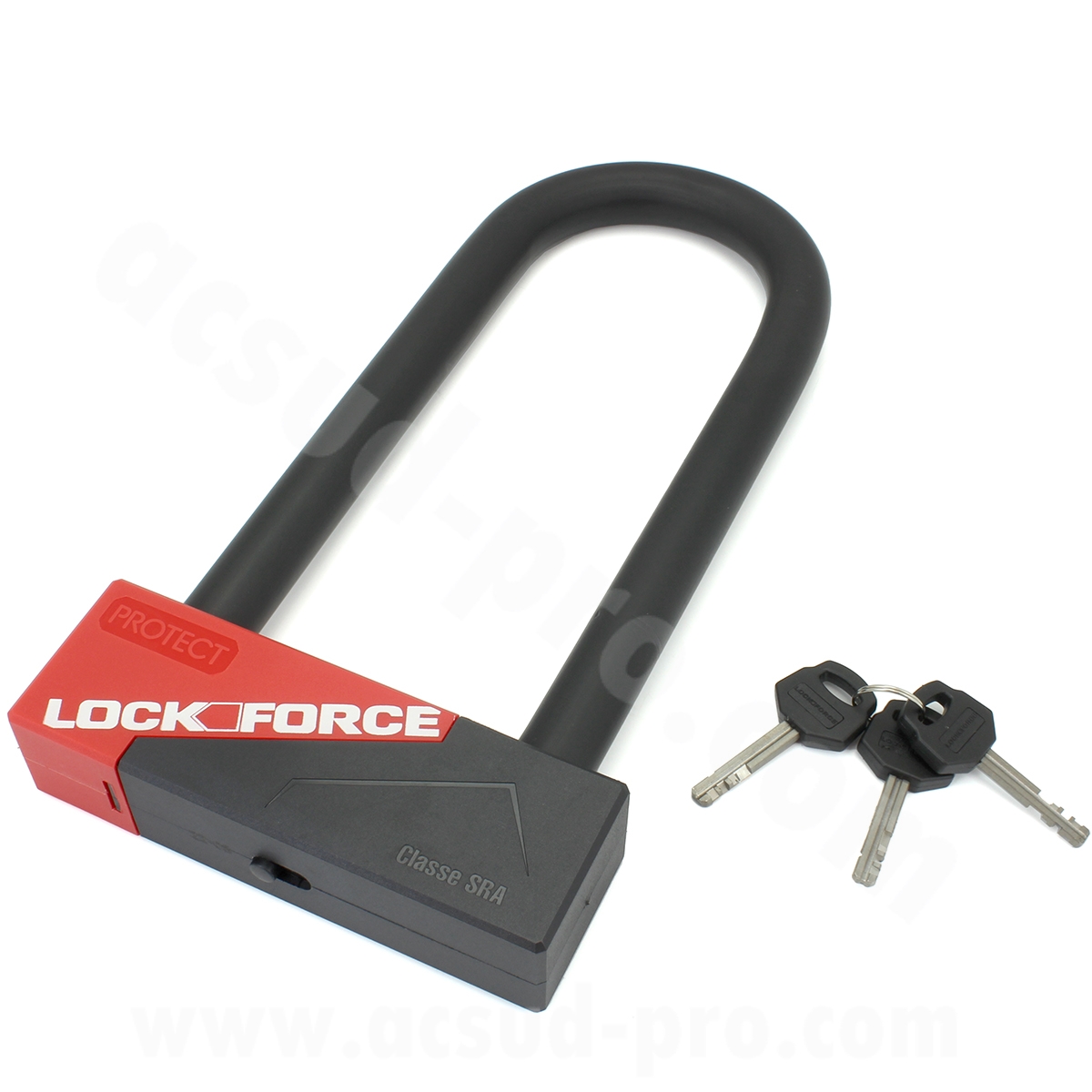 Antivol U Lockforce Protect 240 x 84 Ø19 avec 3 clés - Homologué SRA - vue 2