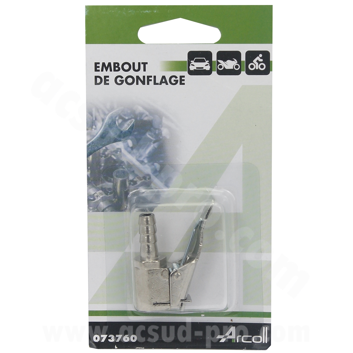 Embout de gonfleur universel grosses valves - vue 2