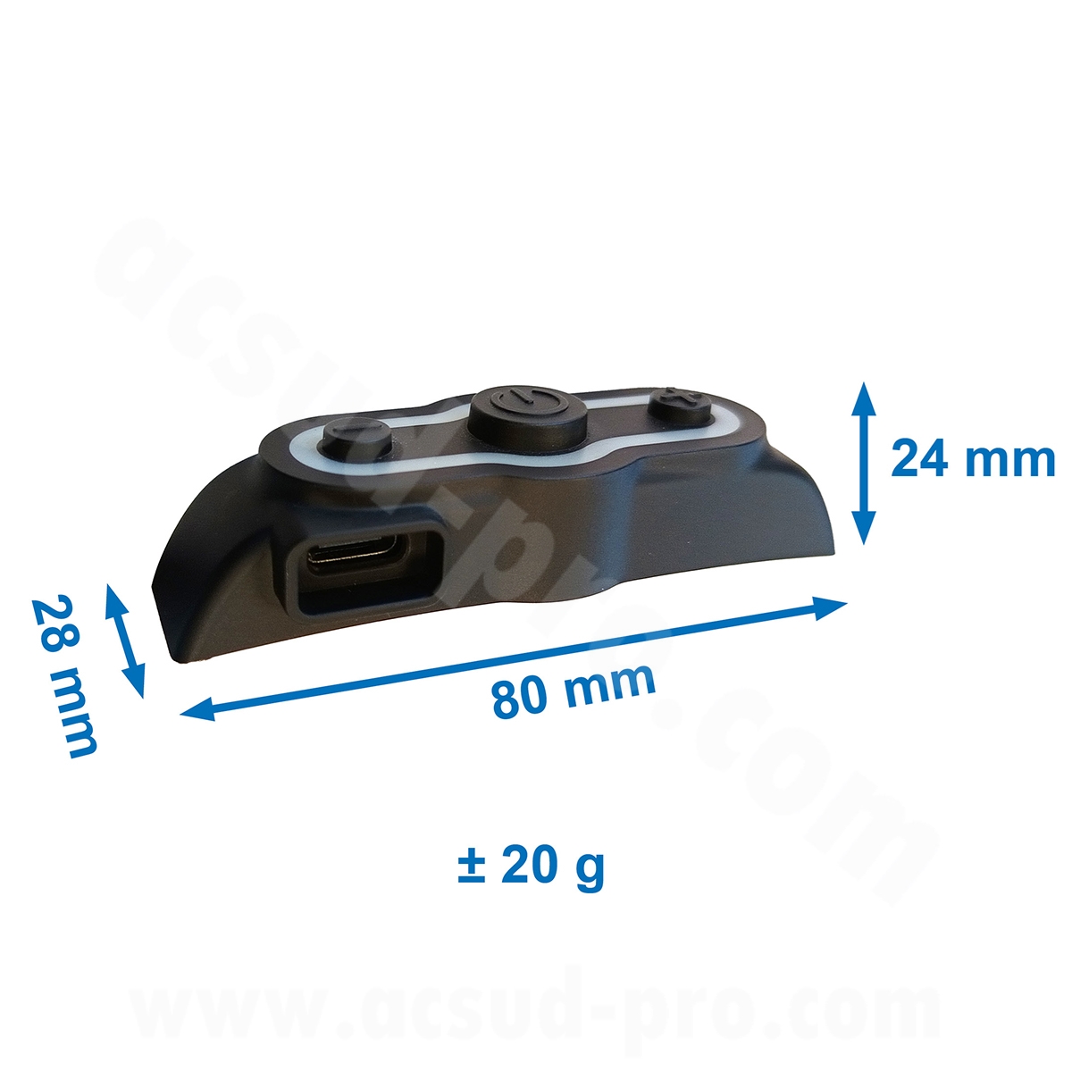 Kit mains libres lektronis mono bluetooth 5.3 universel - vue 3