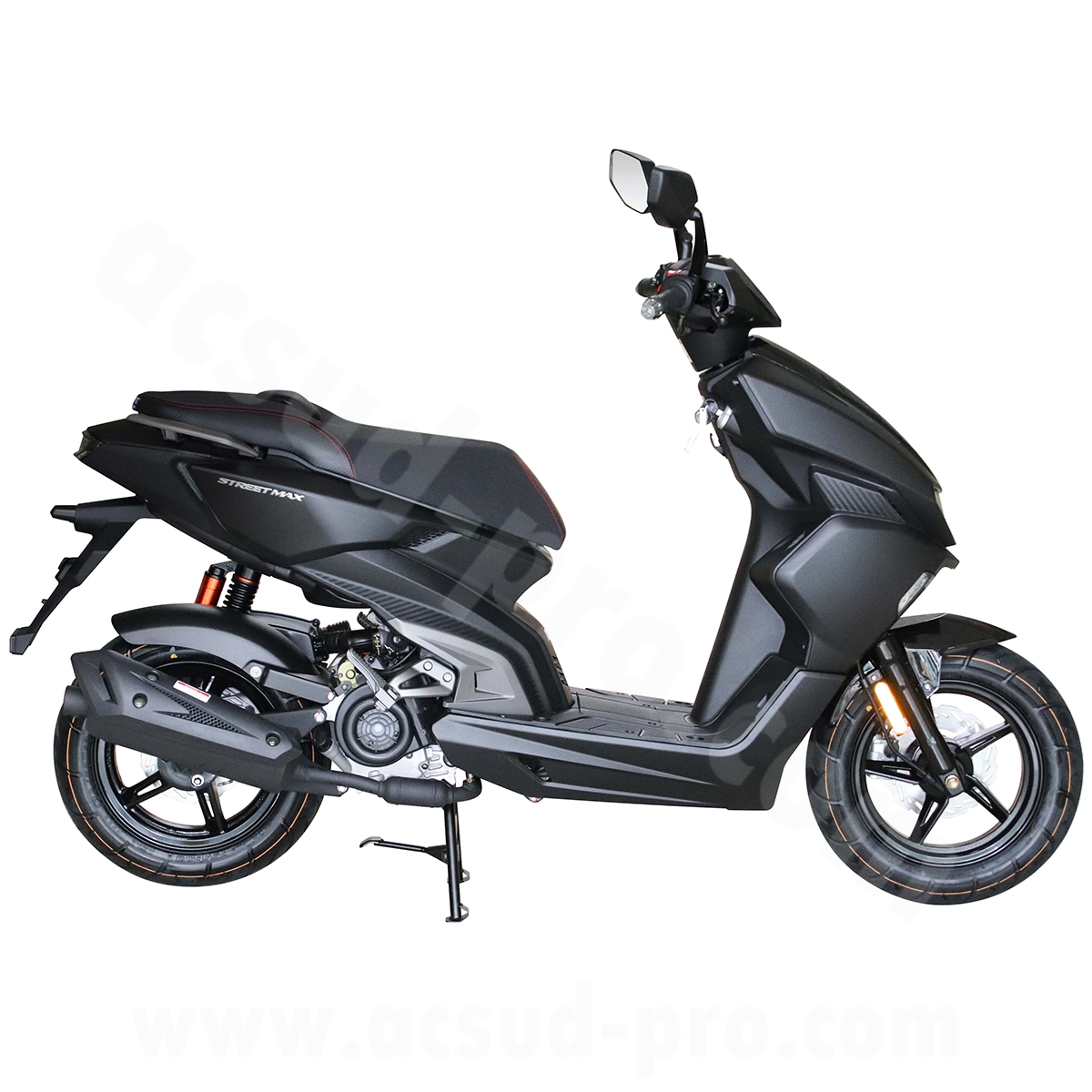 Scooter TNT motor streetmax 50 cc noir mat / noir brillant 12" E5+ (EFI) - vue 2