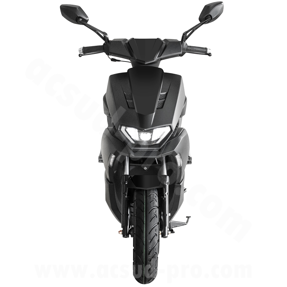 Scooter TNT motor streetmax 50 cc noir mat / noir brillant 12" E5+ (EFI) - vue 4