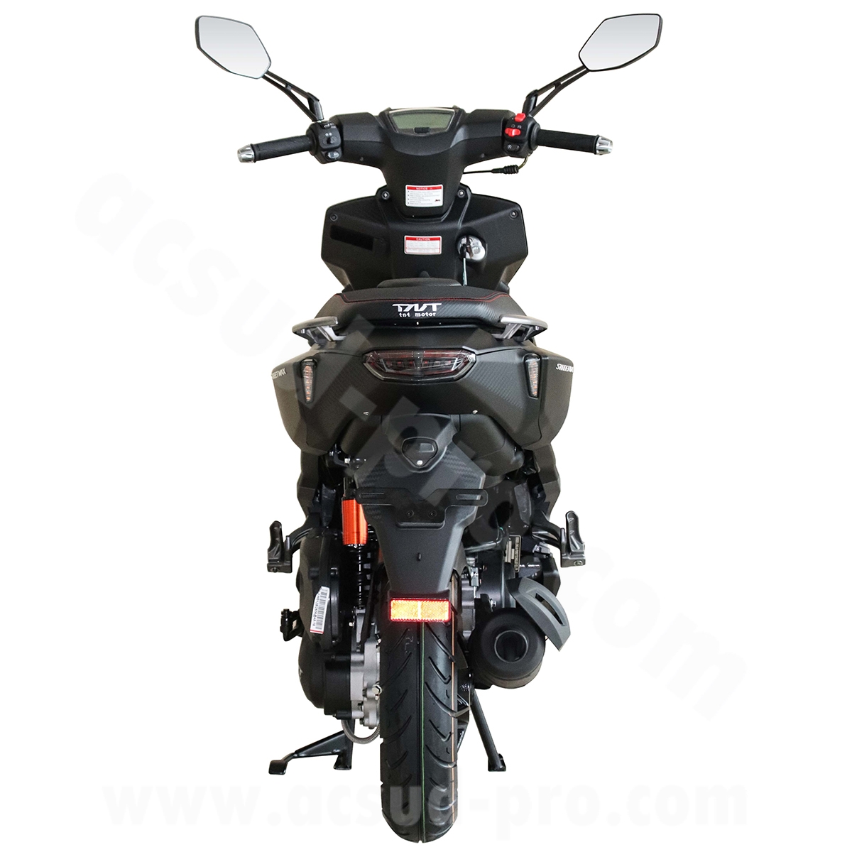 Scooter TNT motor streetmax 50 cc noir mat / noir brillant 12" E5+ (EFI) - vue 5