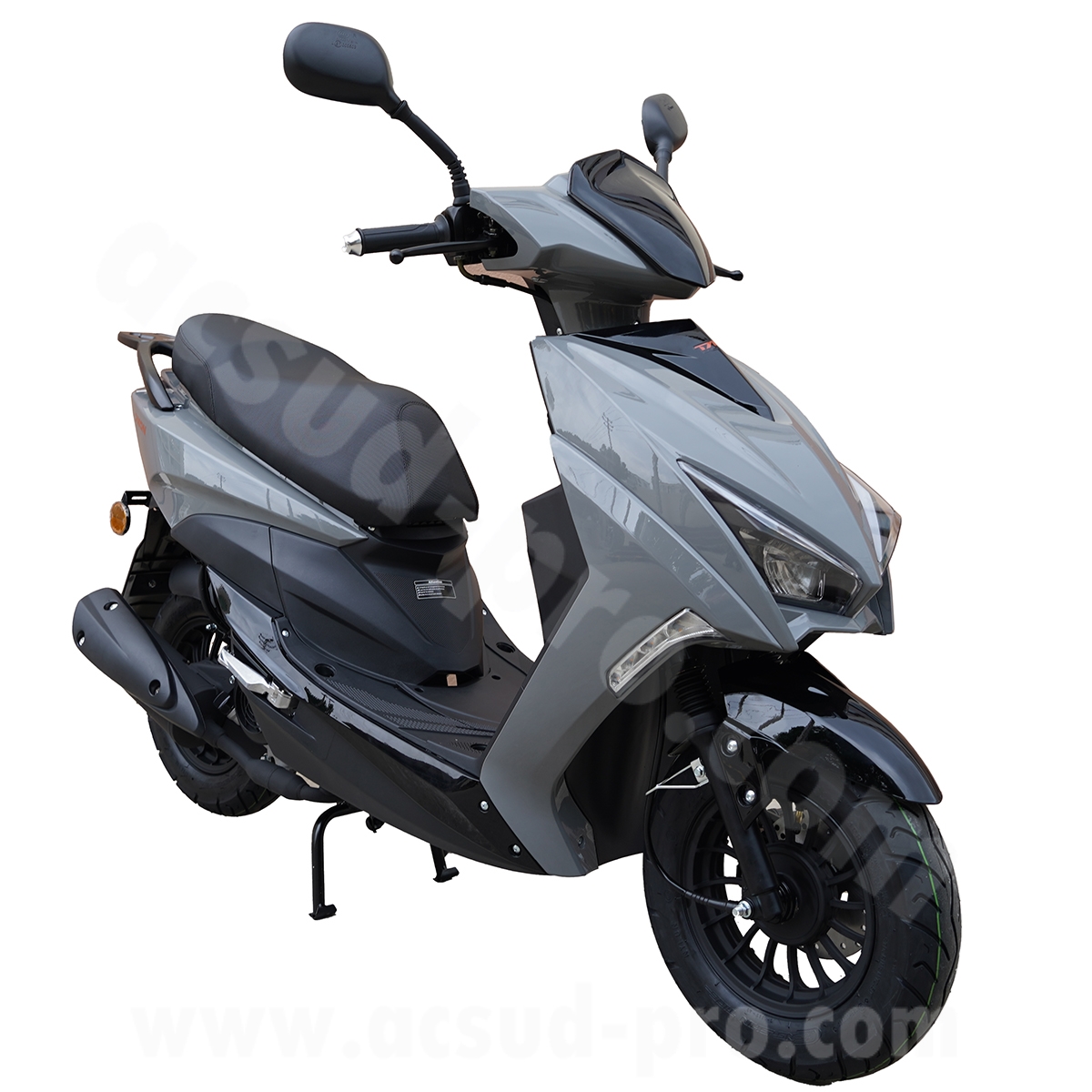 Scooter TNT Motor Dixon Gris Nardo 10" 4 Temps 50 cc Injection Euro 5+ - vue 5