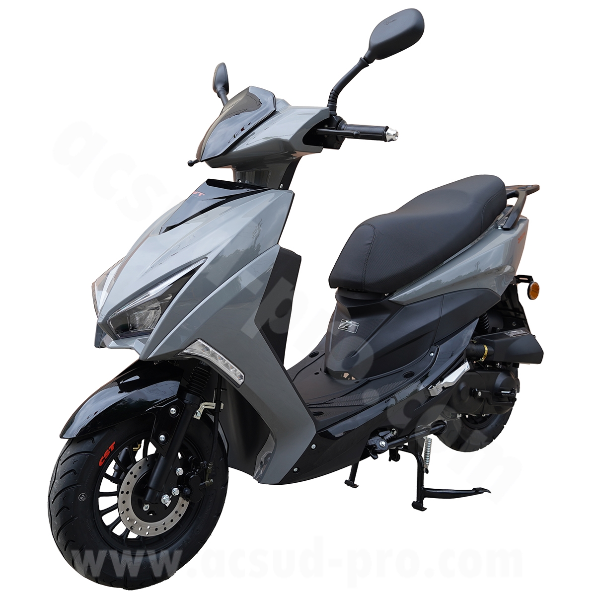 Scooter TNT Motor Dixon Gris Nardo 10" 4 Temps 50 cc Injection Euro 5+ - vue 6