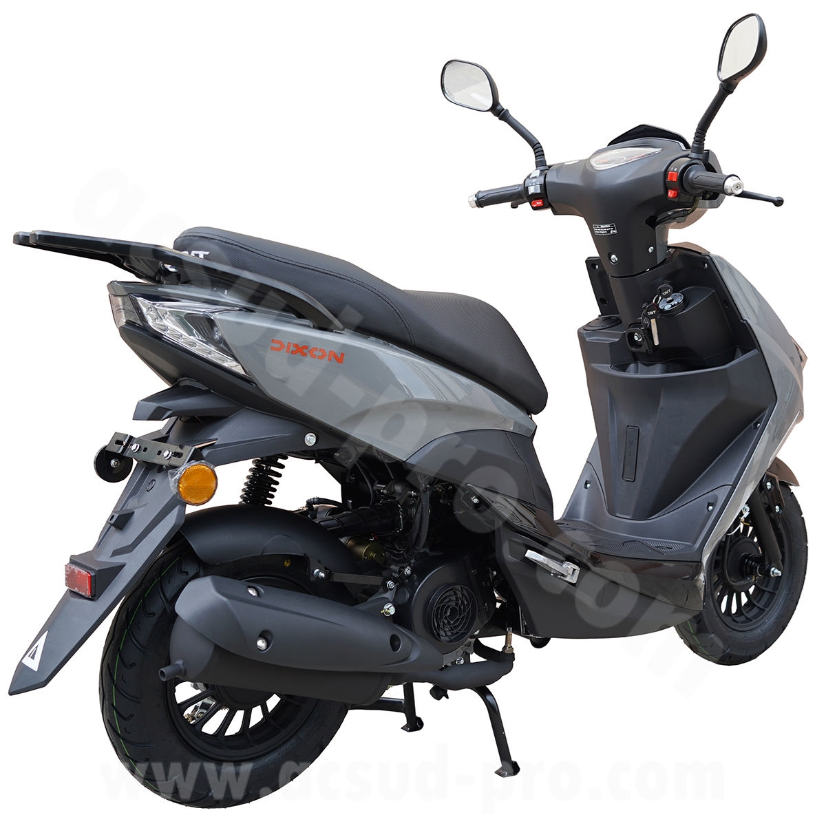 Scooter TNT Motor Dixon Gris Nardo 10" 4 Temps 50 cc Injection Euro 5+ - vue 8